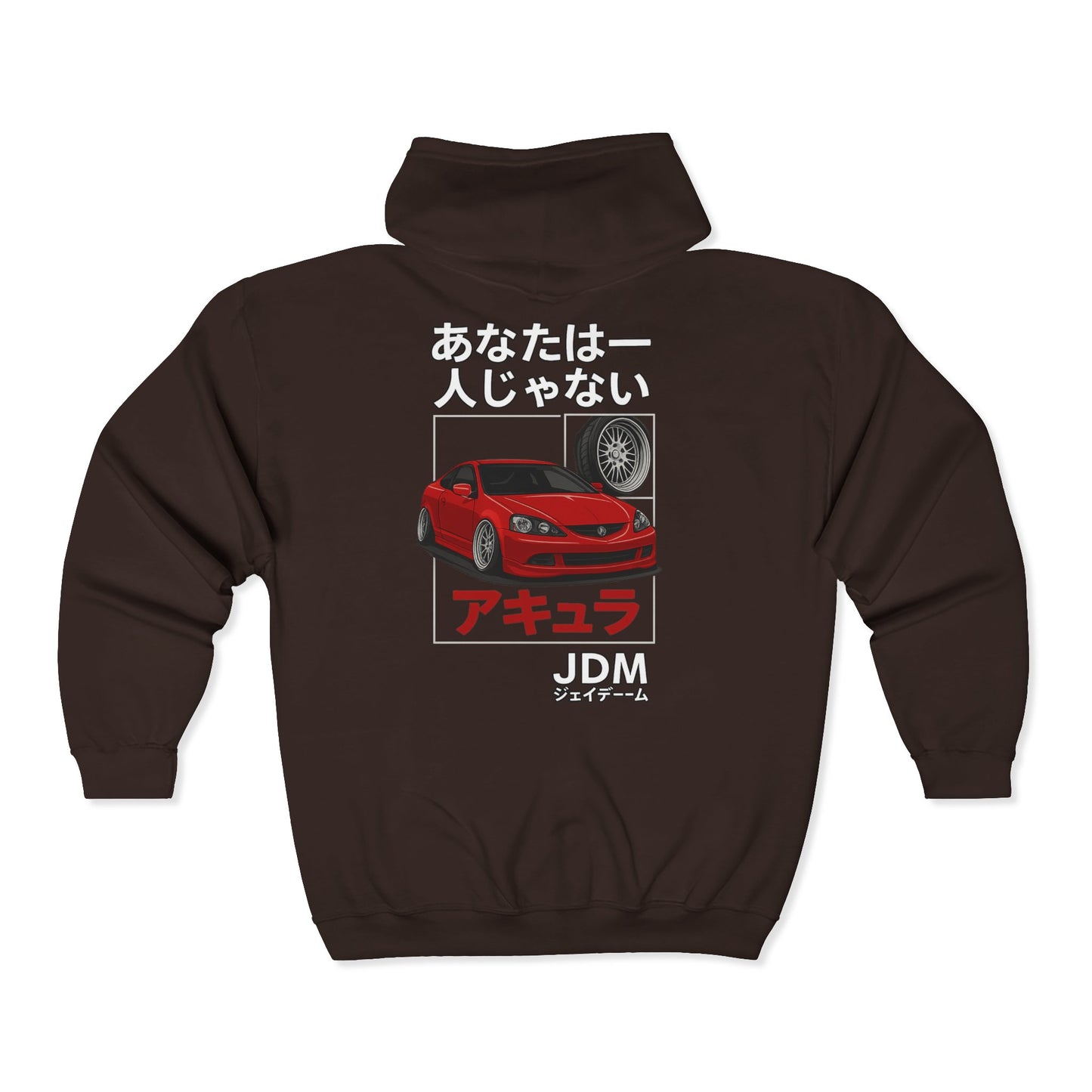 JDM Full Zip Up Hoodie