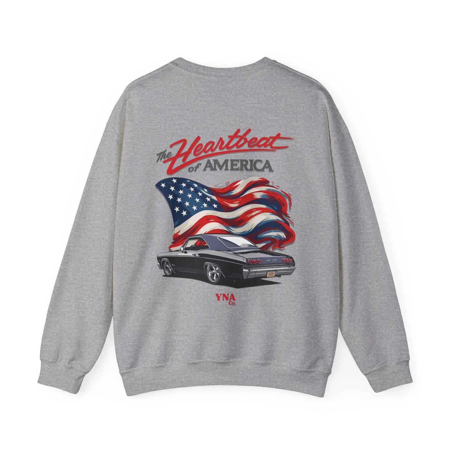 The Heartbeat of America Crewneck Sweatshirt