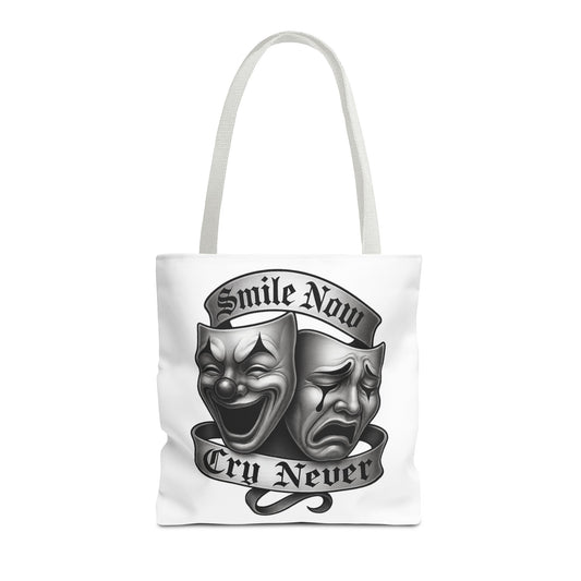You're Not Alone Tote Bag – Smile Now, Cry Never Edition