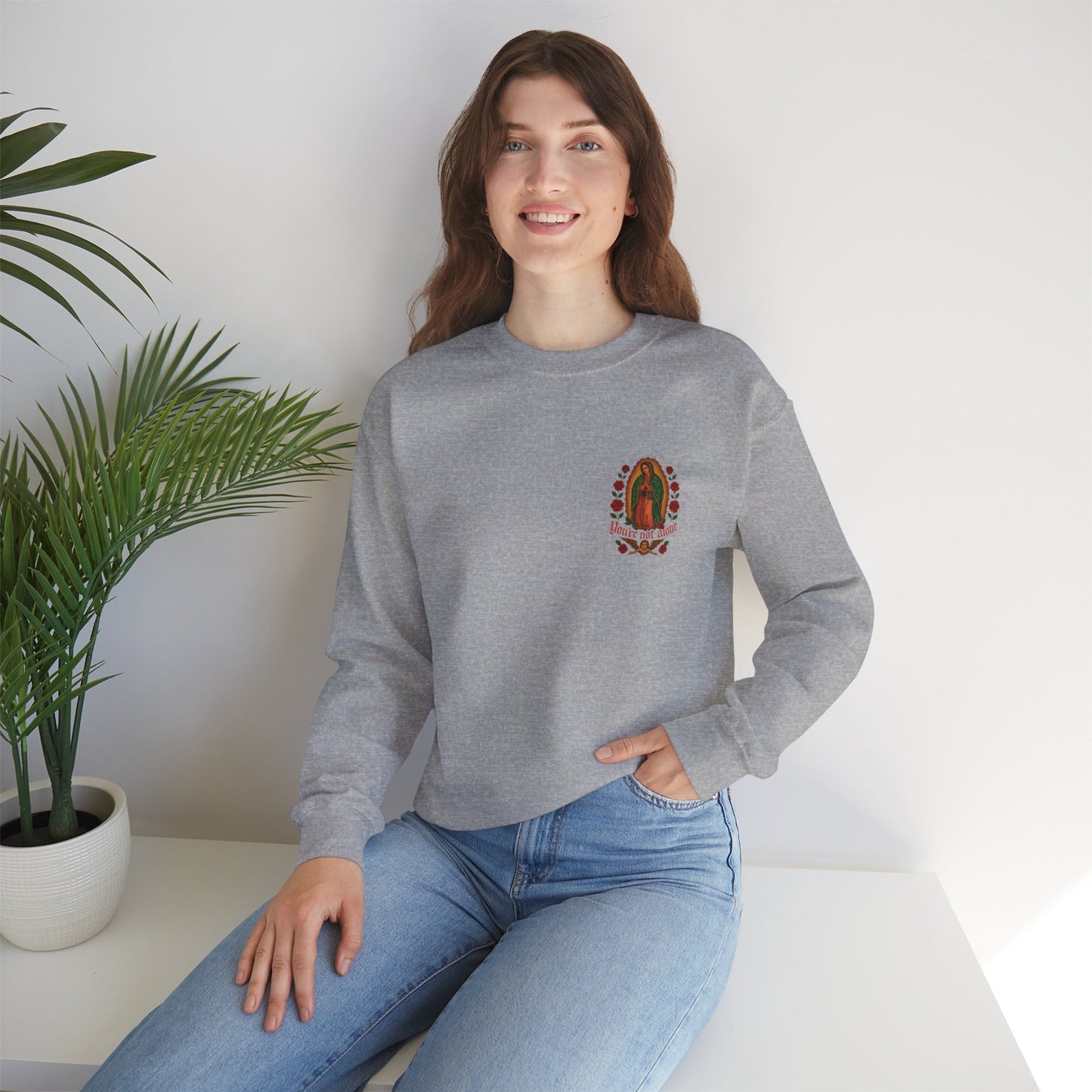 Lady of Guadalupe Crewneck Sweatshirt