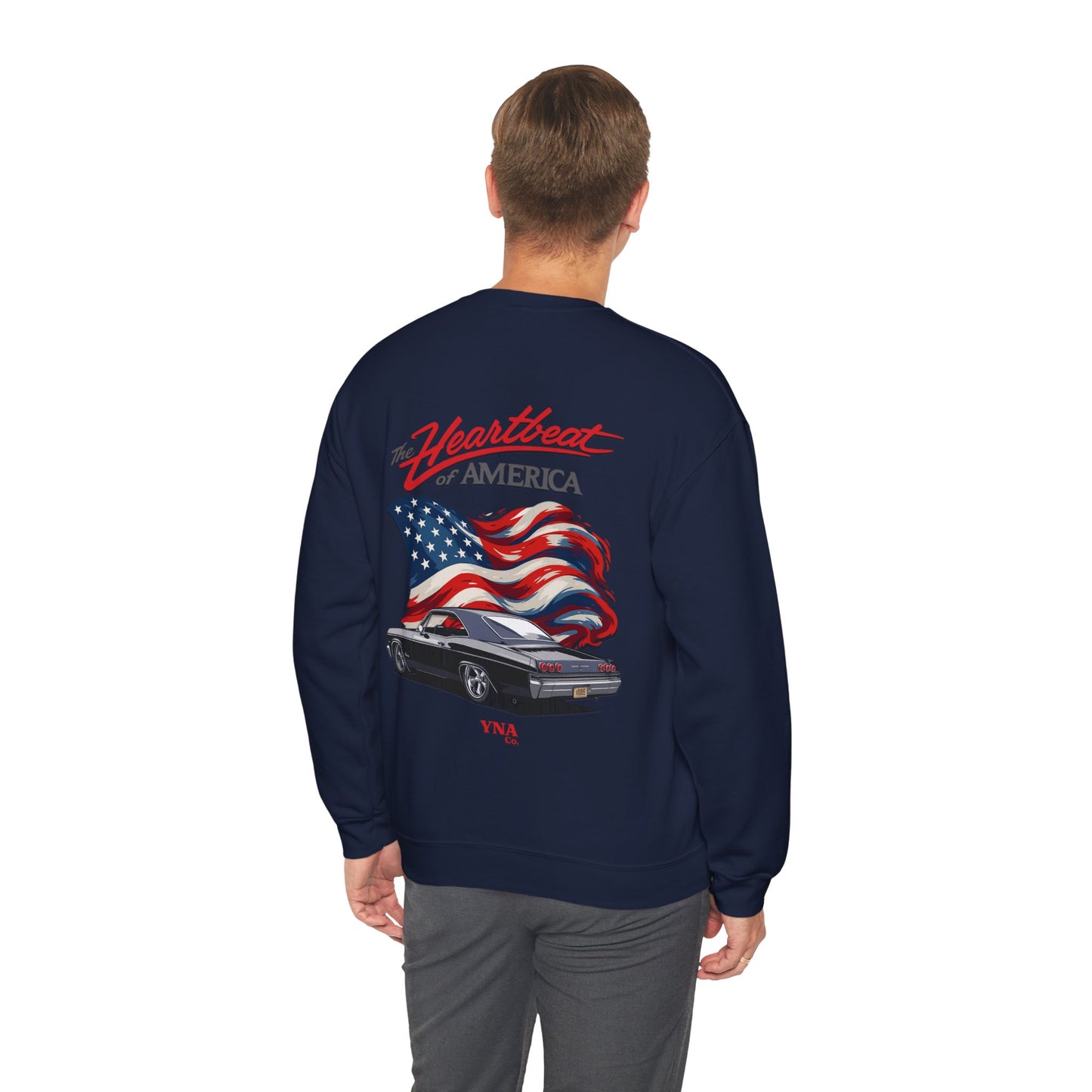The Heartbeat of America Crewneck Sweatshirt
