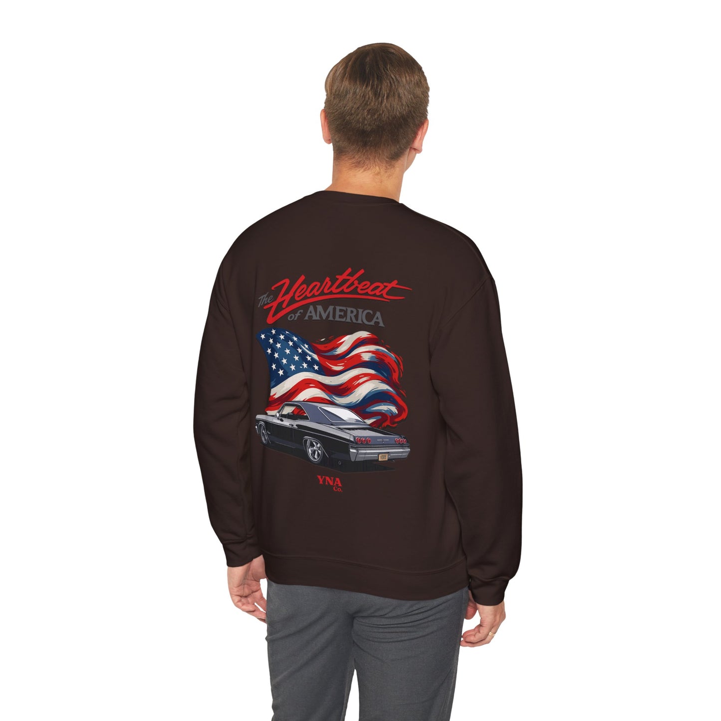 The Heartbeat of America Crewneck Sweatshirt
