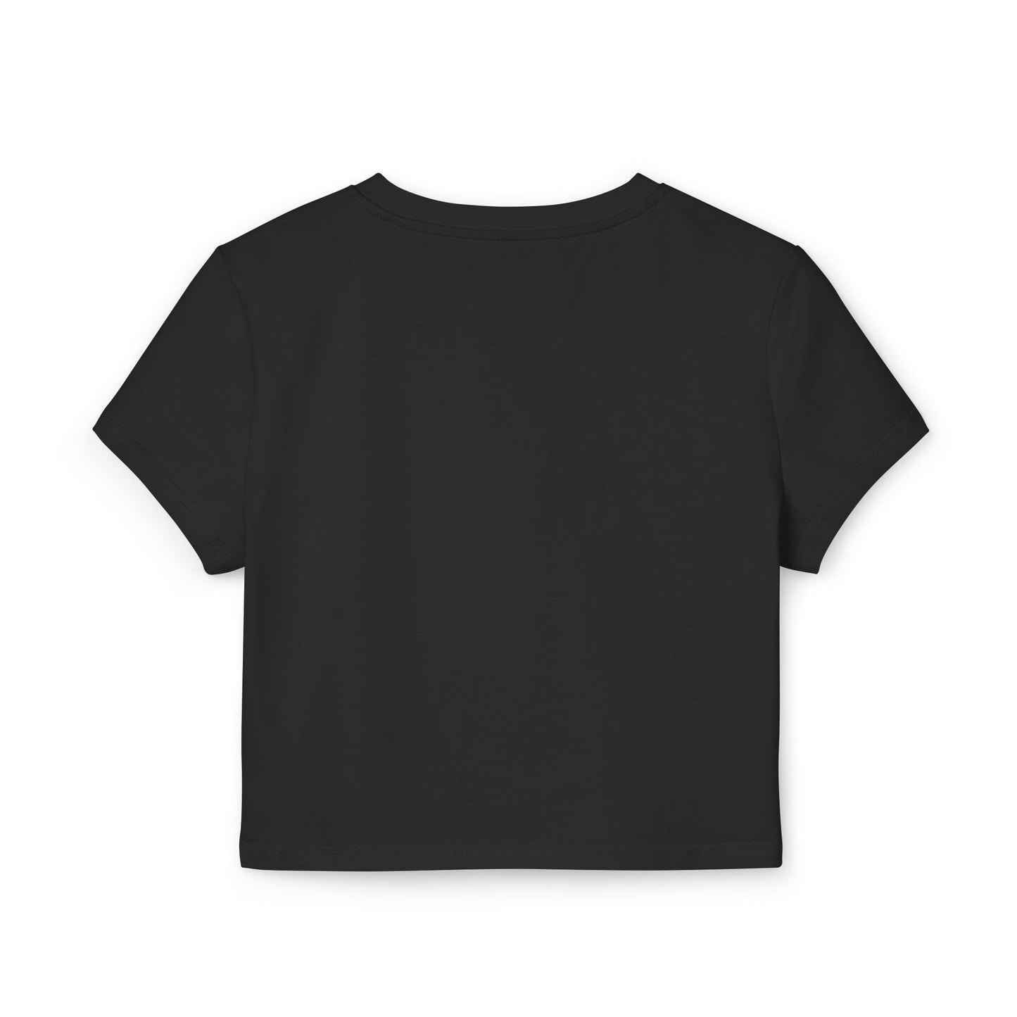 You're Not Alone Women's Baby Tee (Black) - Roses