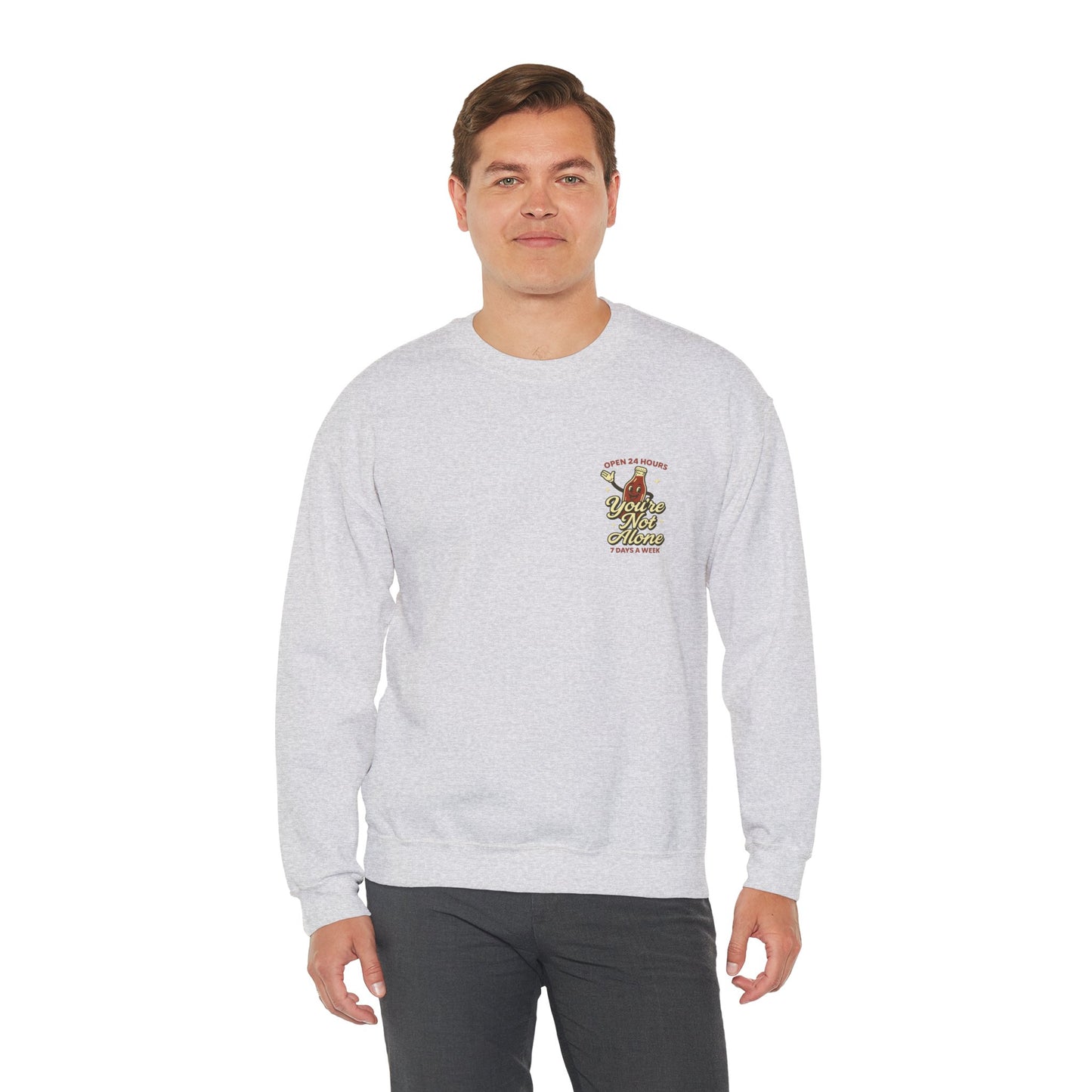 Open 24 Hours Crewneck Sweatshirt - Soda Pop Edition