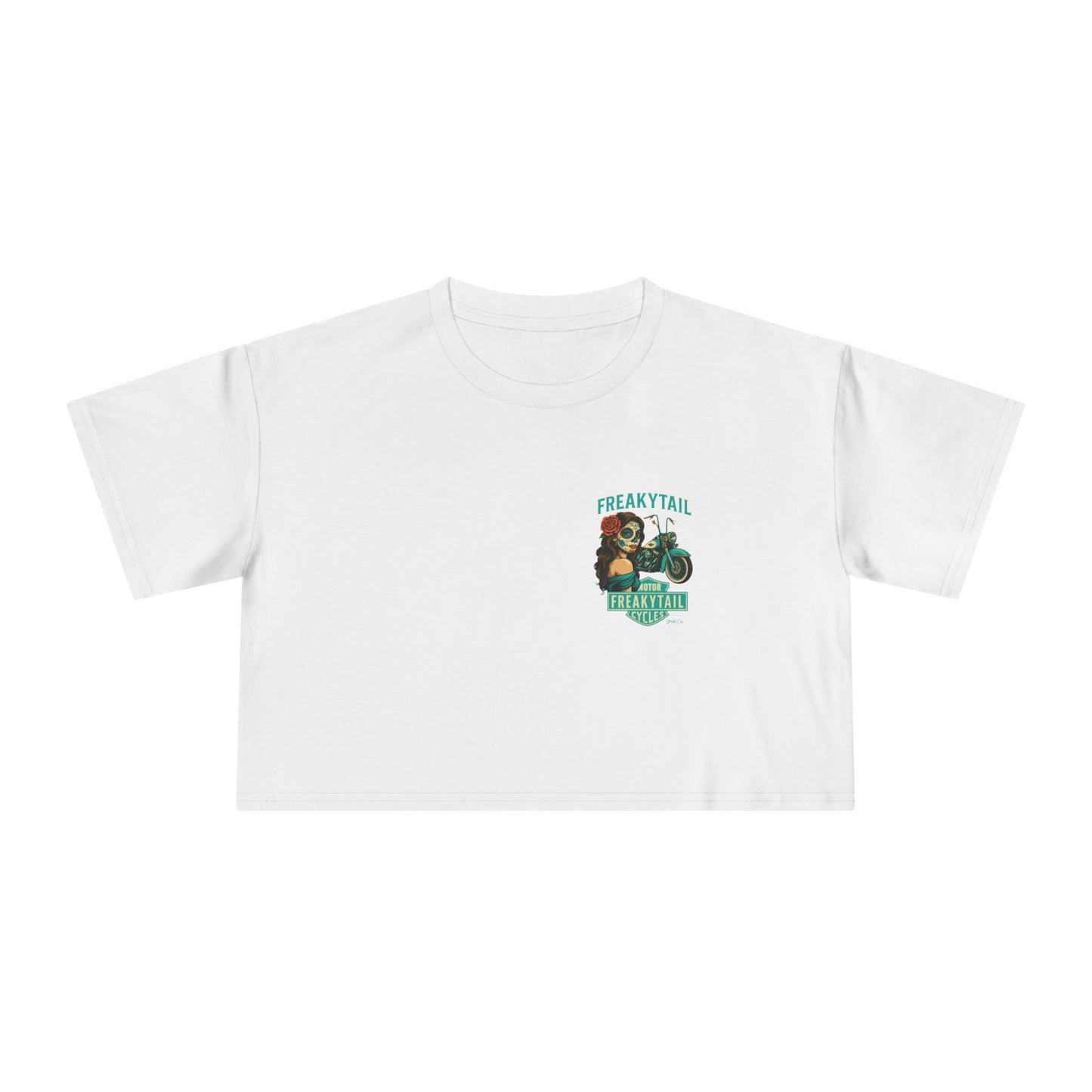 FREAKYTAIL Dias De Los Muertos Women's Crop Tee