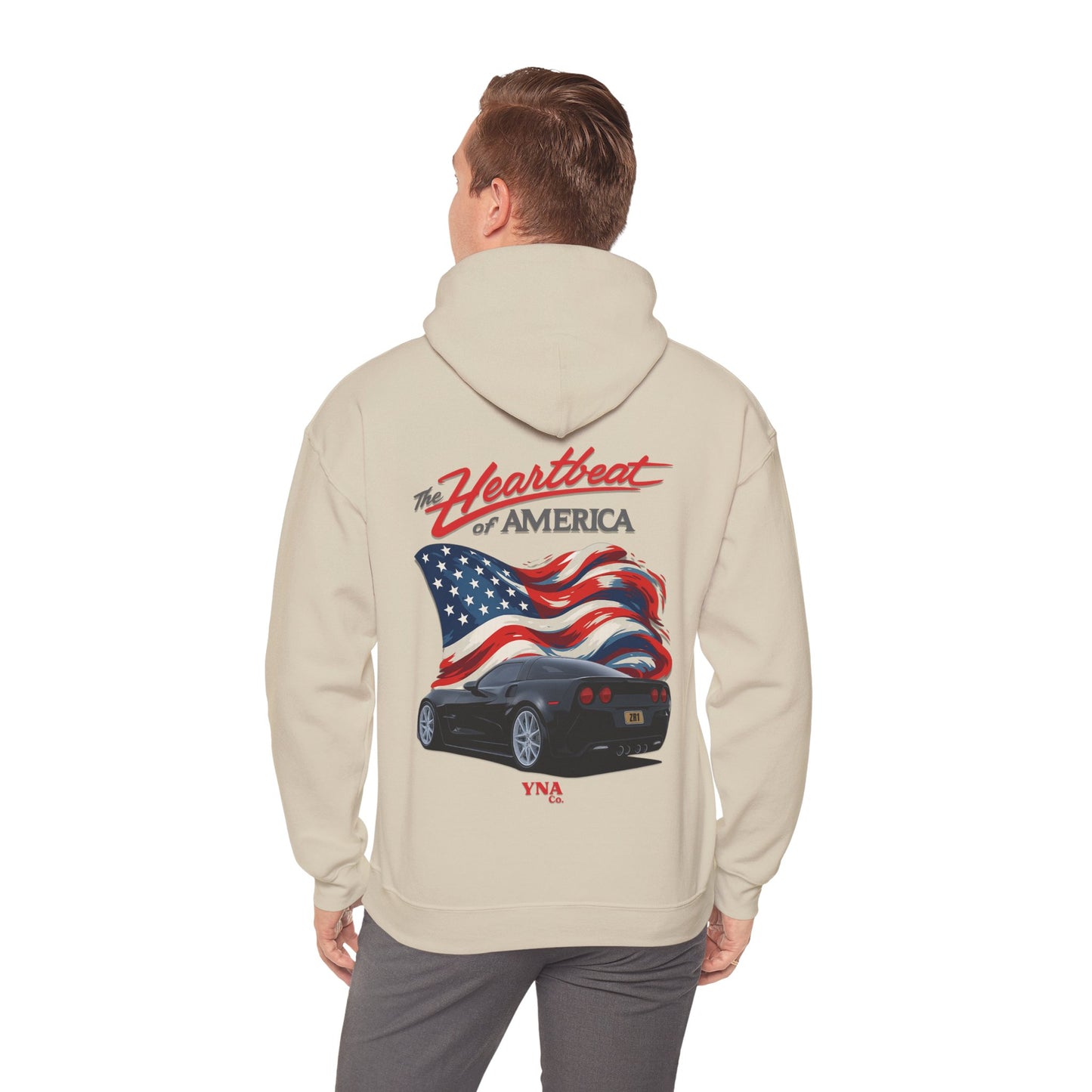 The Heartbeat of America Hoodie III