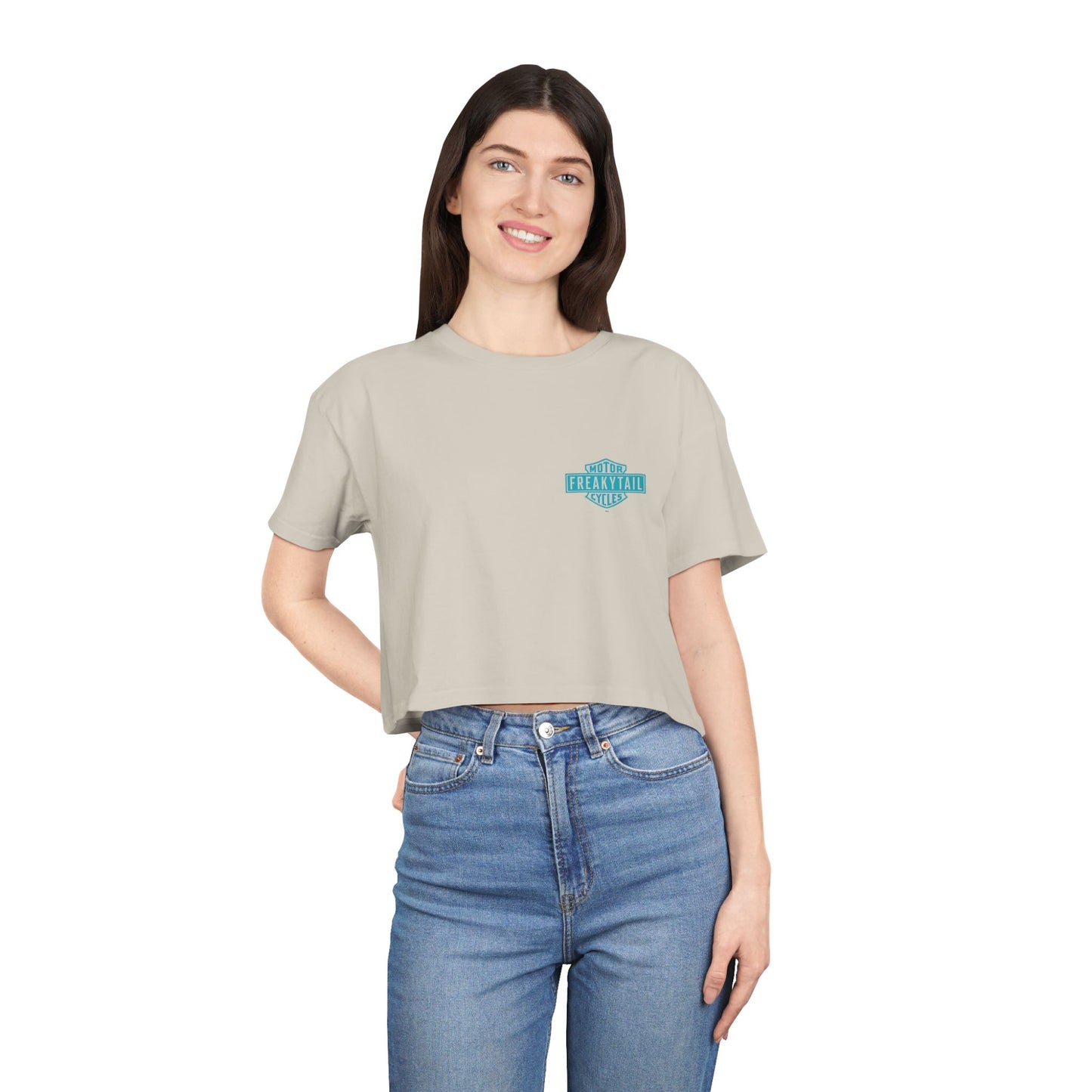 FREAKYTAIL Women's Crop Tee