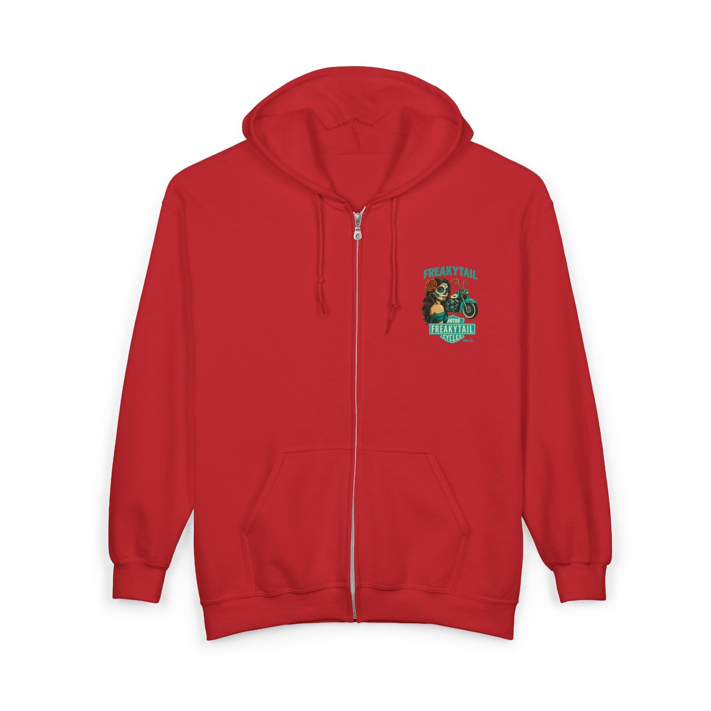 YNA x FREAKYTAIL Dias De Los Muertos  Full Zip Up Hoodie