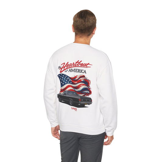 The Heartbeat of America II Crewneck Sweatshirt