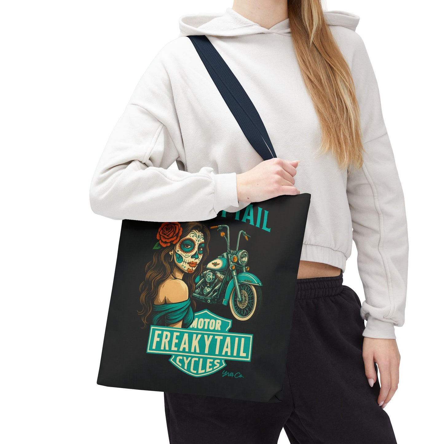 You're Not Alone Tote Bag – YNA x FREAKYTAIL Dias De Los Muertos Edition