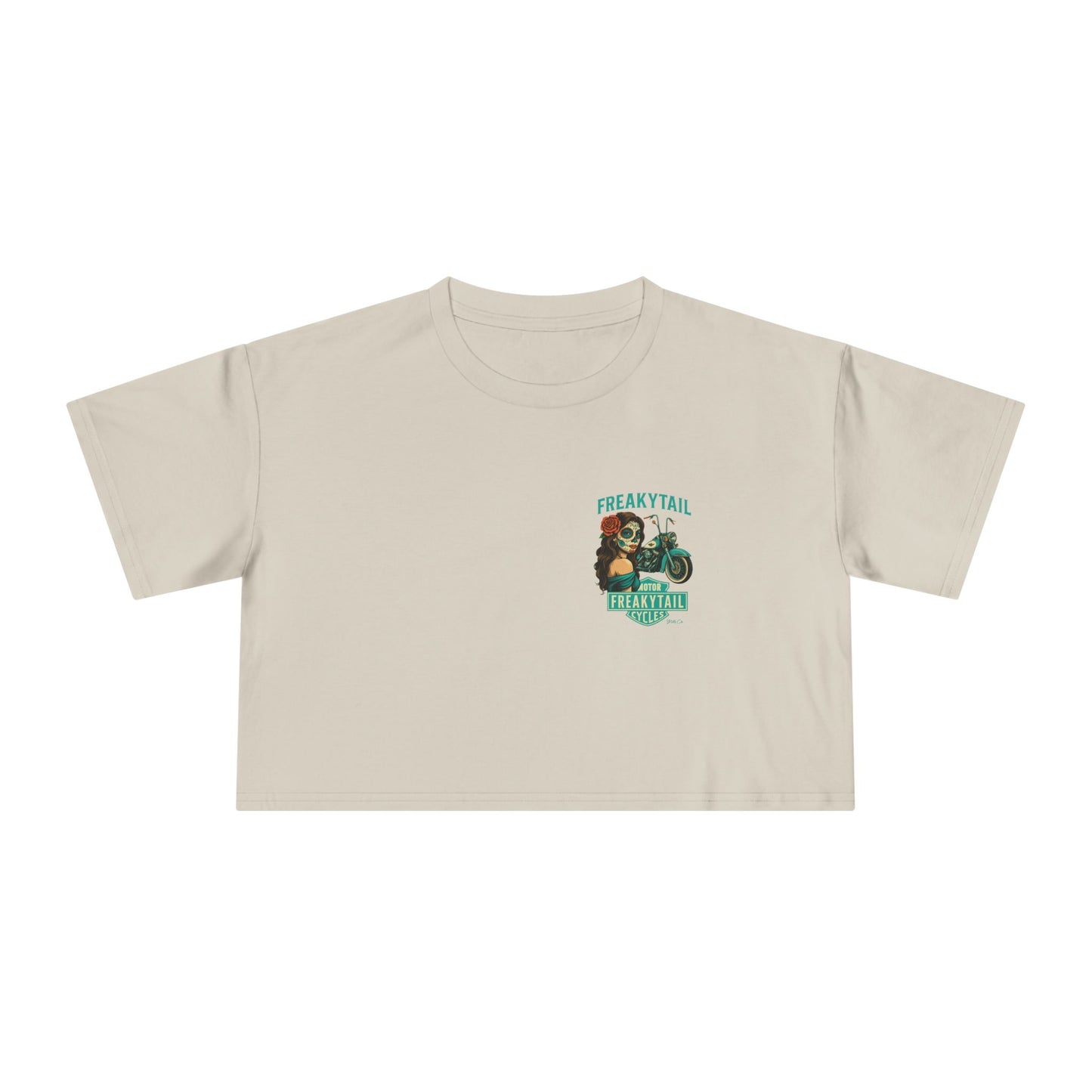 FREAKYTAIL Dias De Los Muertos Women's Crop Tee