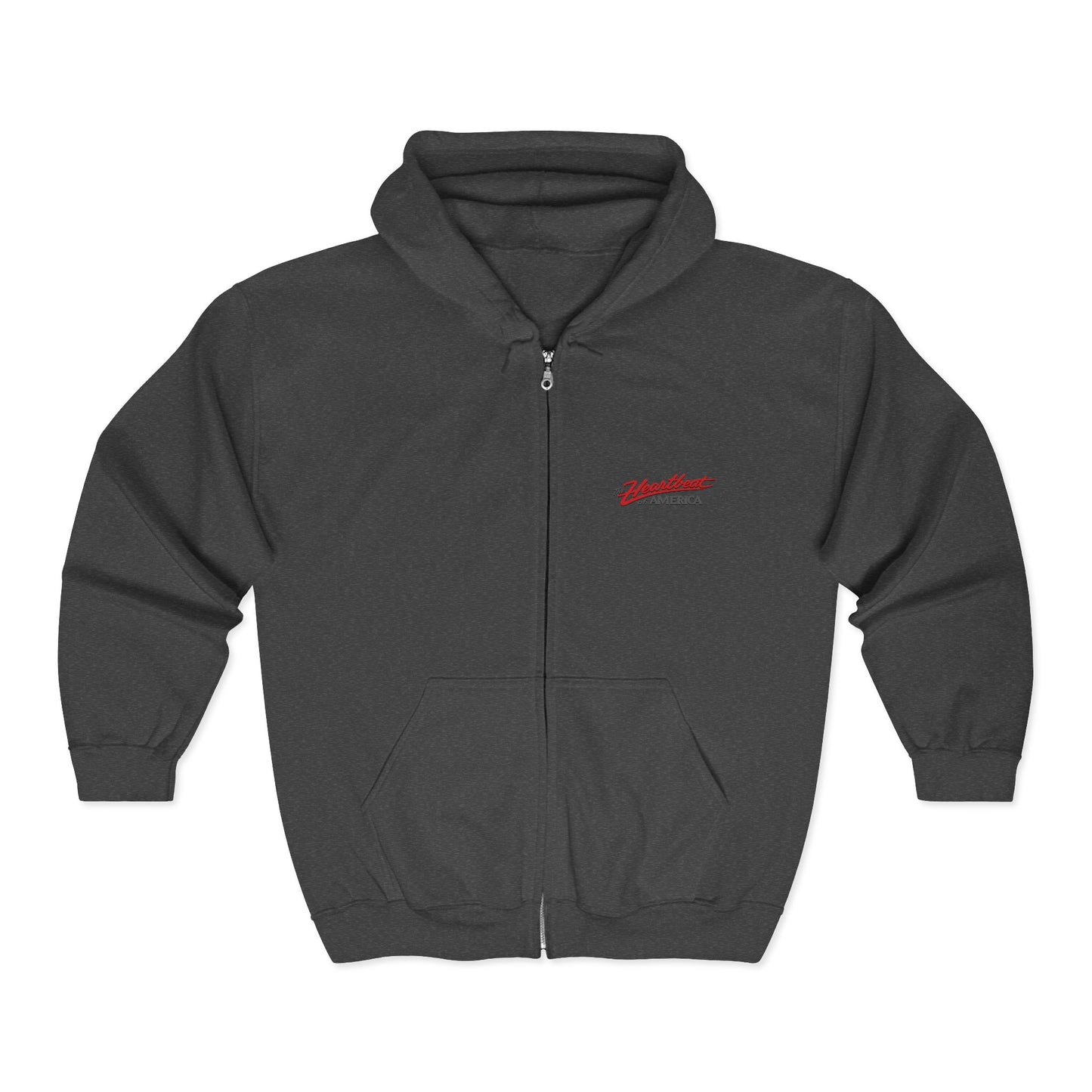The Heartbeat of America IV Full Zip Up Hoodie