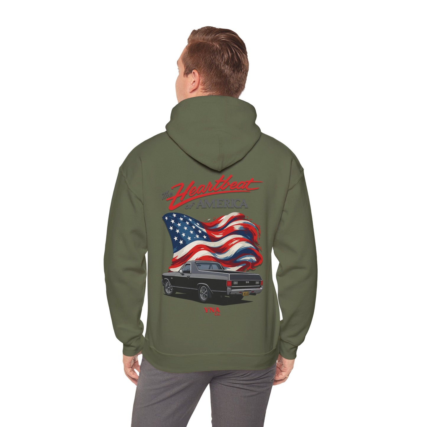 The Heartbeat of America II Hoodie