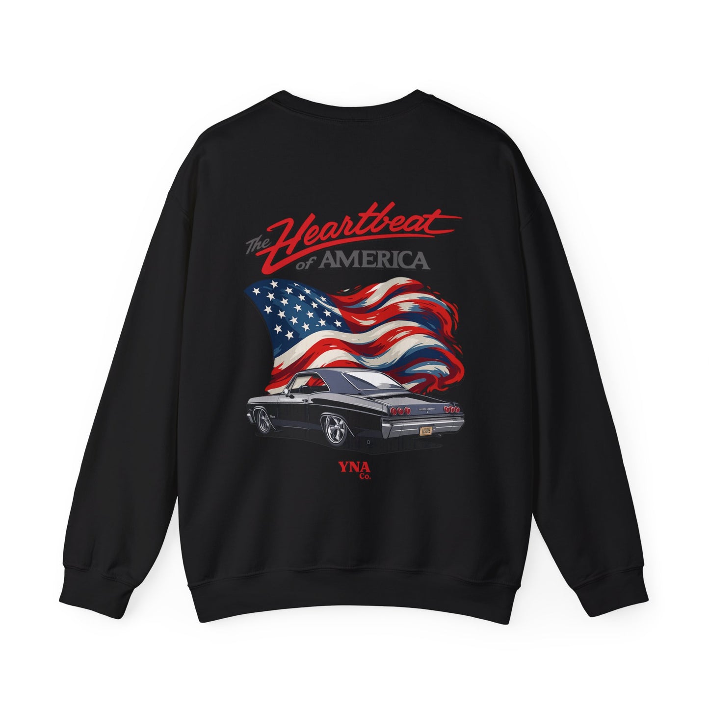The Heartbeat of America Crewneck Sweatshirt