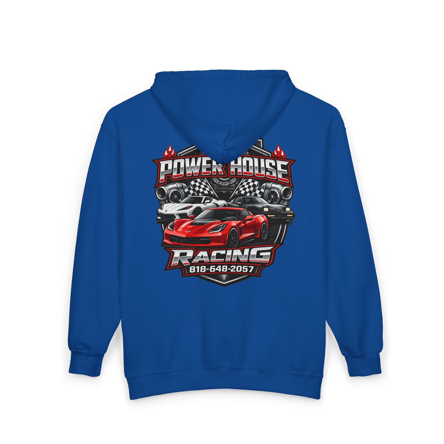 Power House Racing Full Zip Up Hoodie (Variant 2)