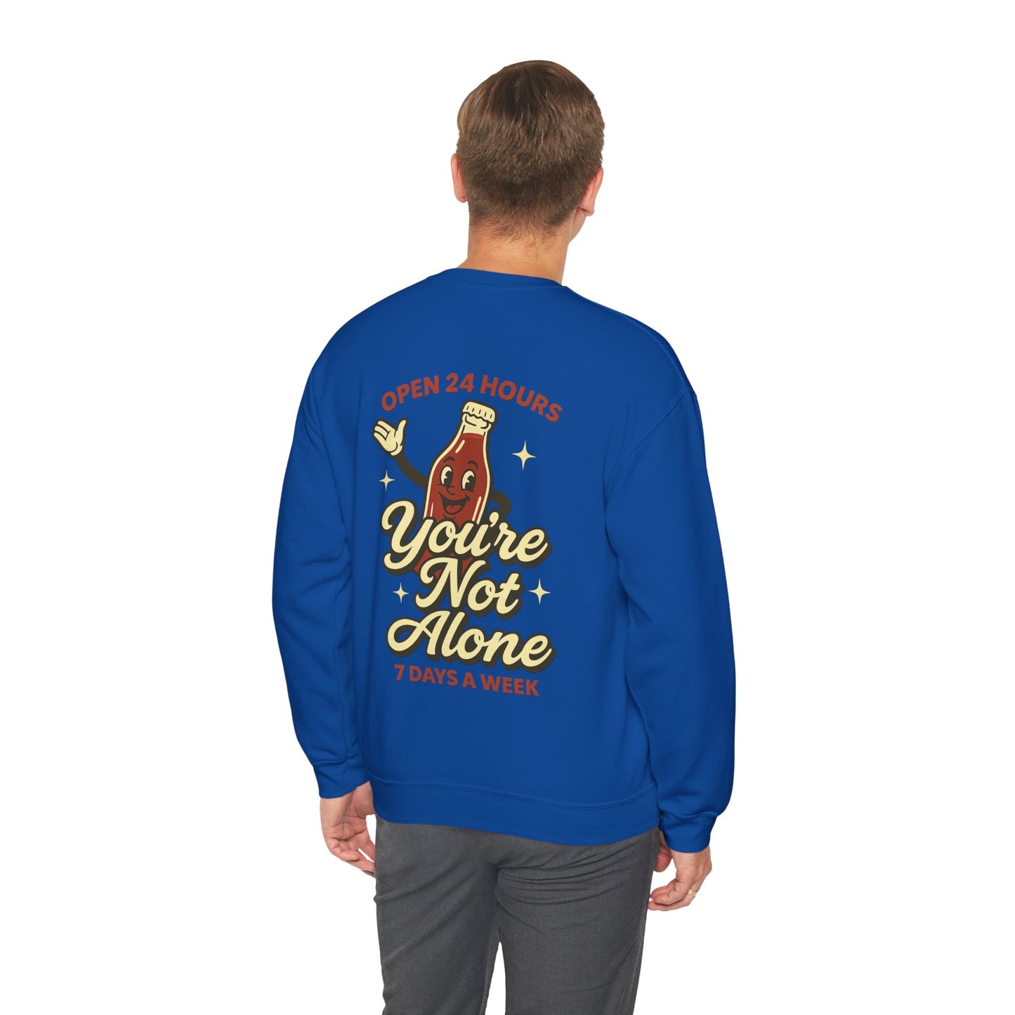 Open 24 Hours Crewneck Sweatshirt - Soda Pop Edition