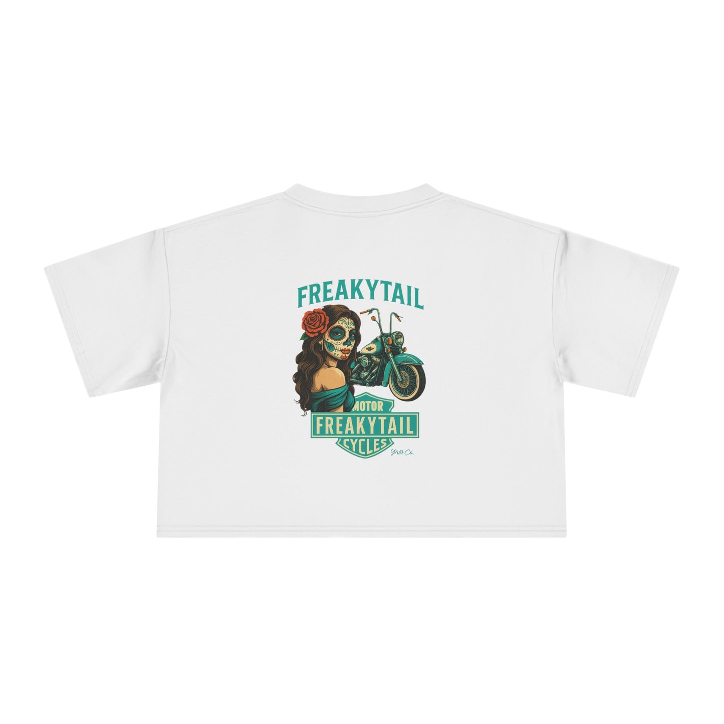 FREAKYTAIL Dias De Los Muertos Women's Crop Tee