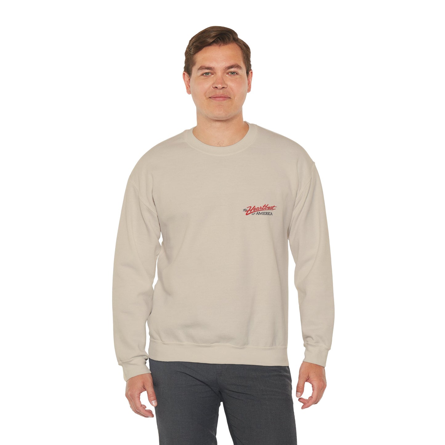 The Heartbeat of America II Crewneck Sweatshirt