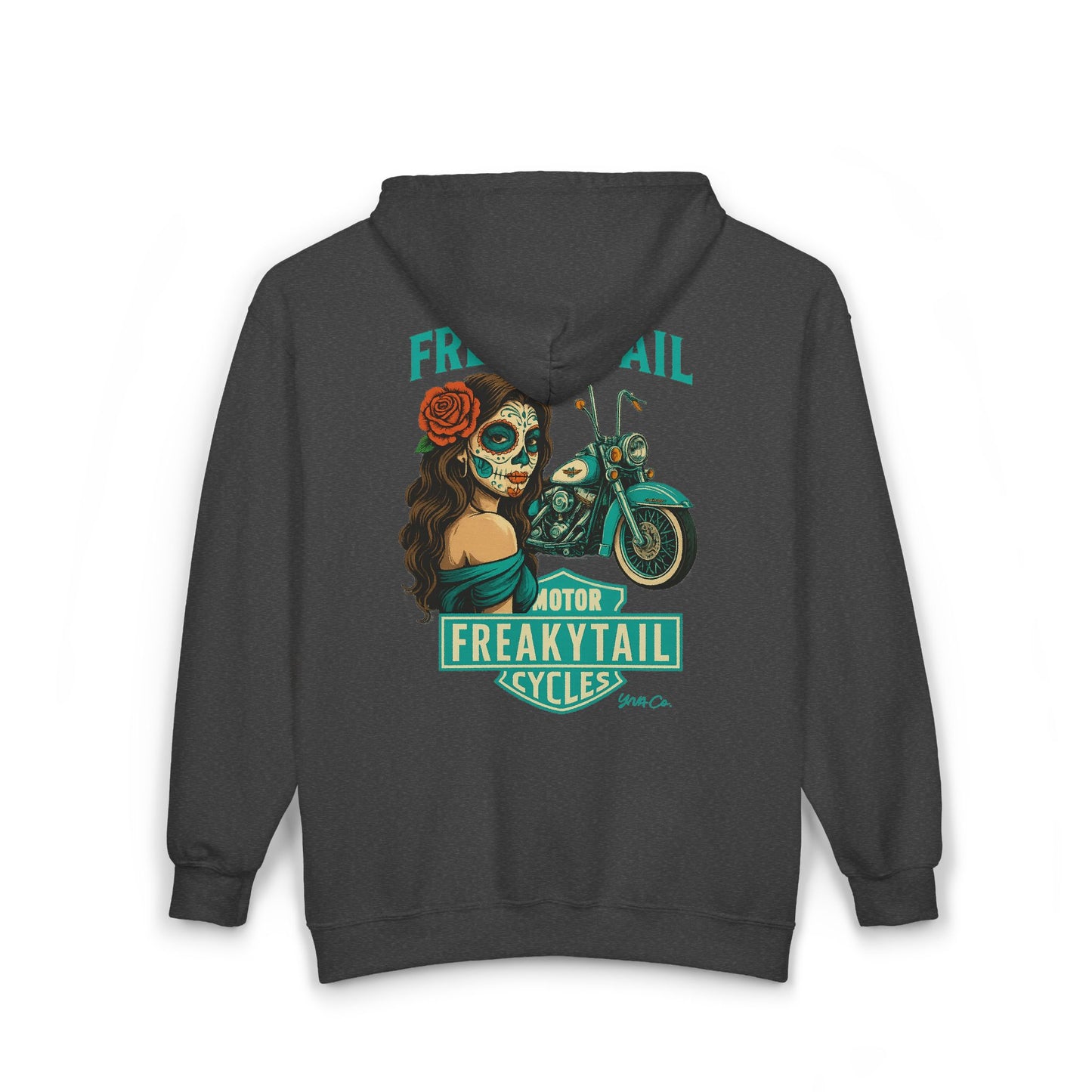 YNA x FREAKYTAIL Dias De Los Muertos  Full Zip Up Hoodie