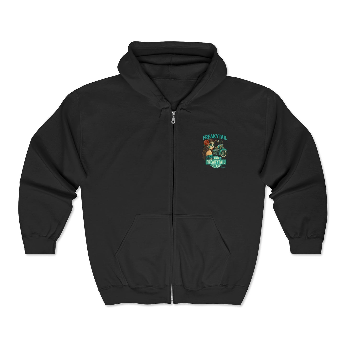YNA x FREAKYTAIL Dias De Los Muertos  Full Zip Up Hoodie