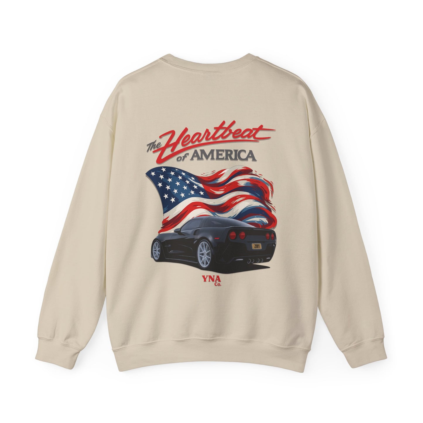 The Heartbeat of America III Crewneck Sweatshirt