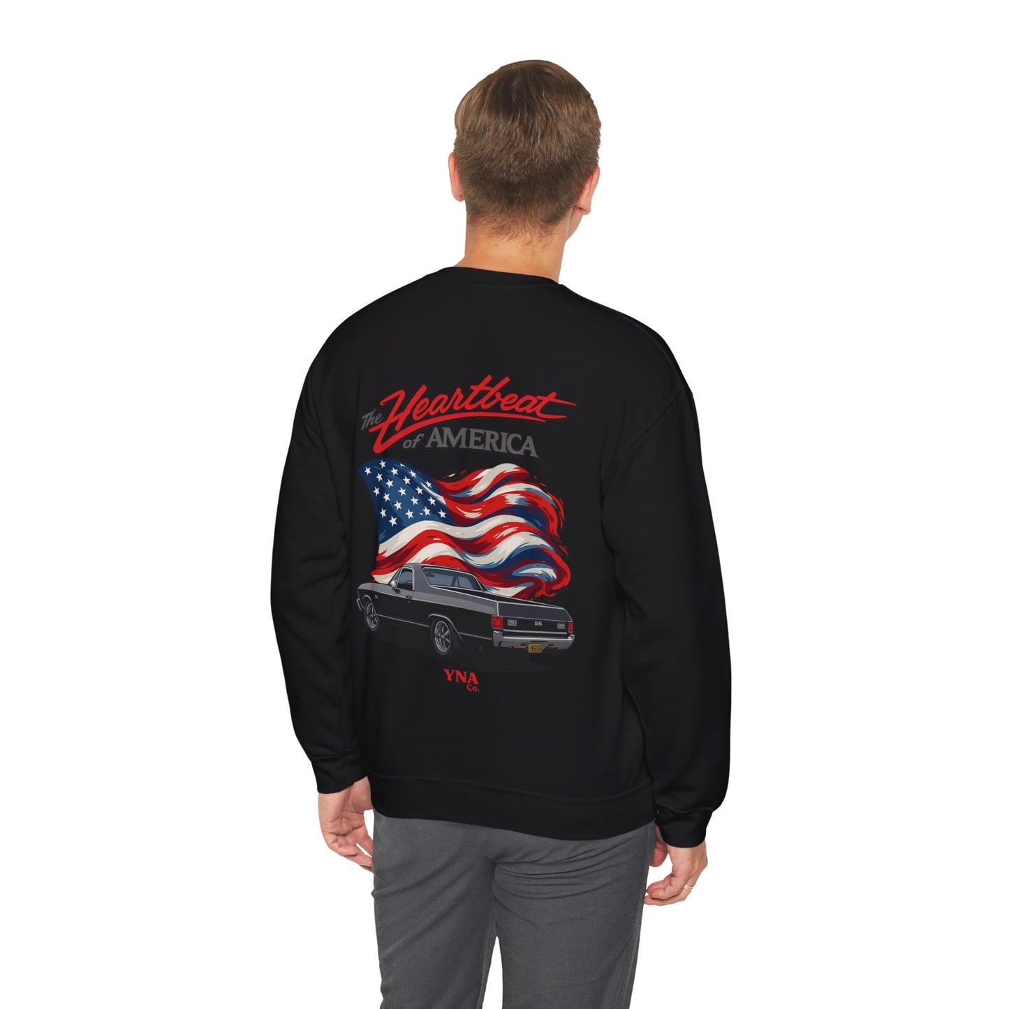 The Heartbeat of America II Crewneck Sweatshirt