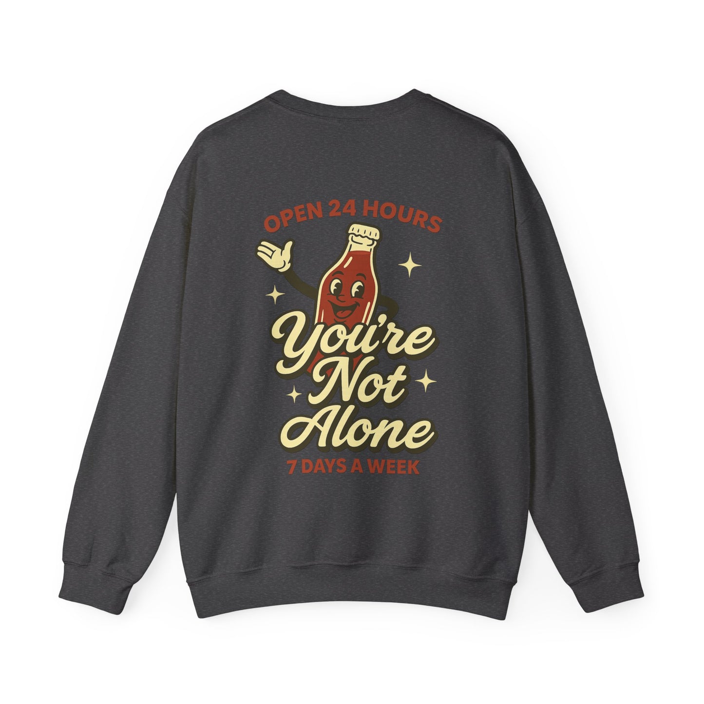 Open 24 Hours Crewneck Sweatshirt - Soda Pop Edition
