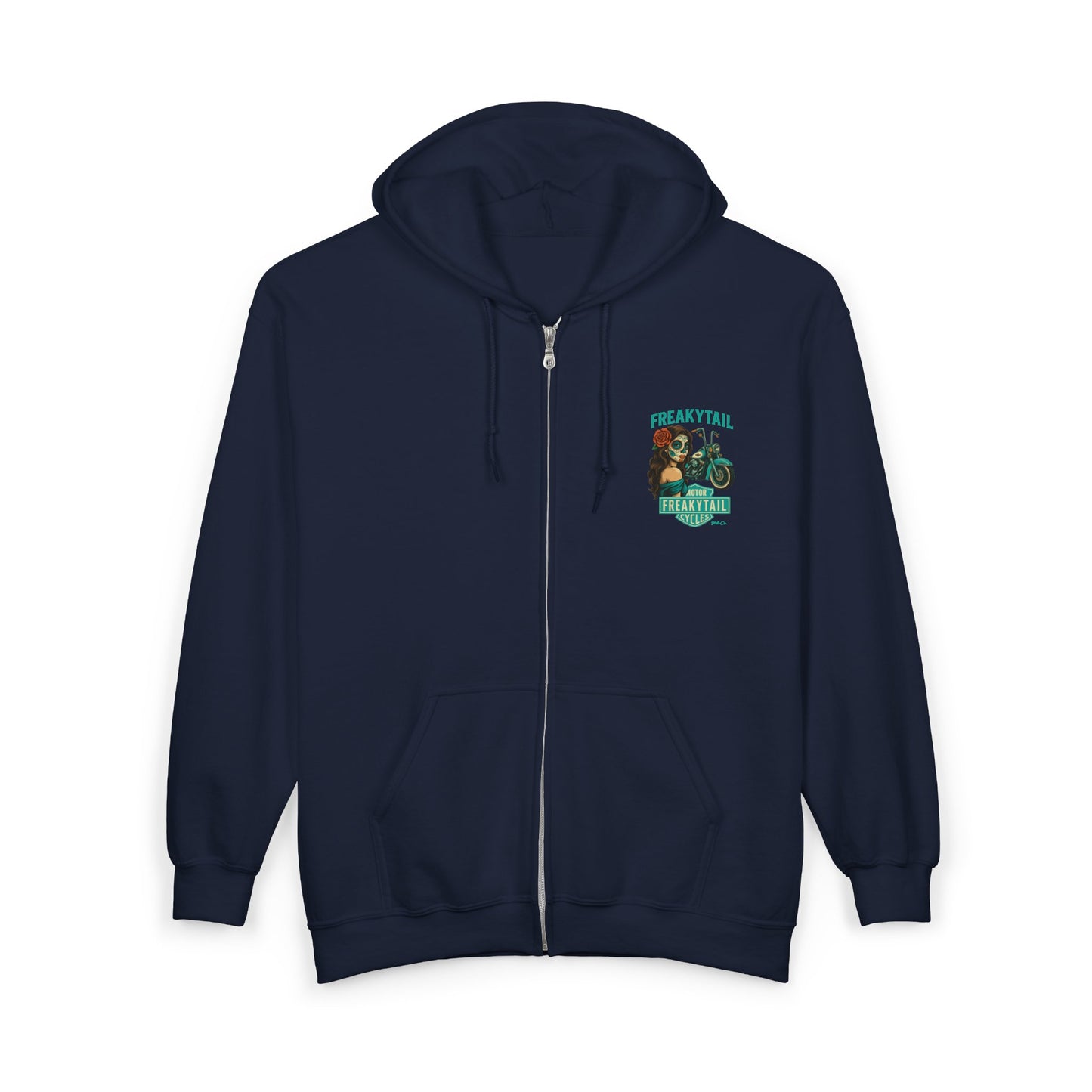 YNA x FREAKYTAIL Dias De Los Muertos  Full Zip Up Hoodie