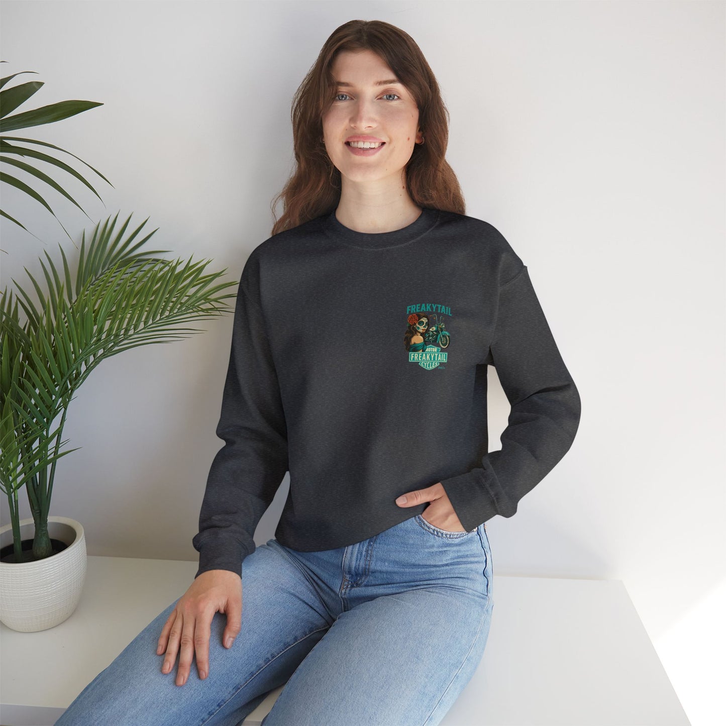 YNA x FREAKYTAIL Dias De Los Muertos Crewneck Sweatshirt