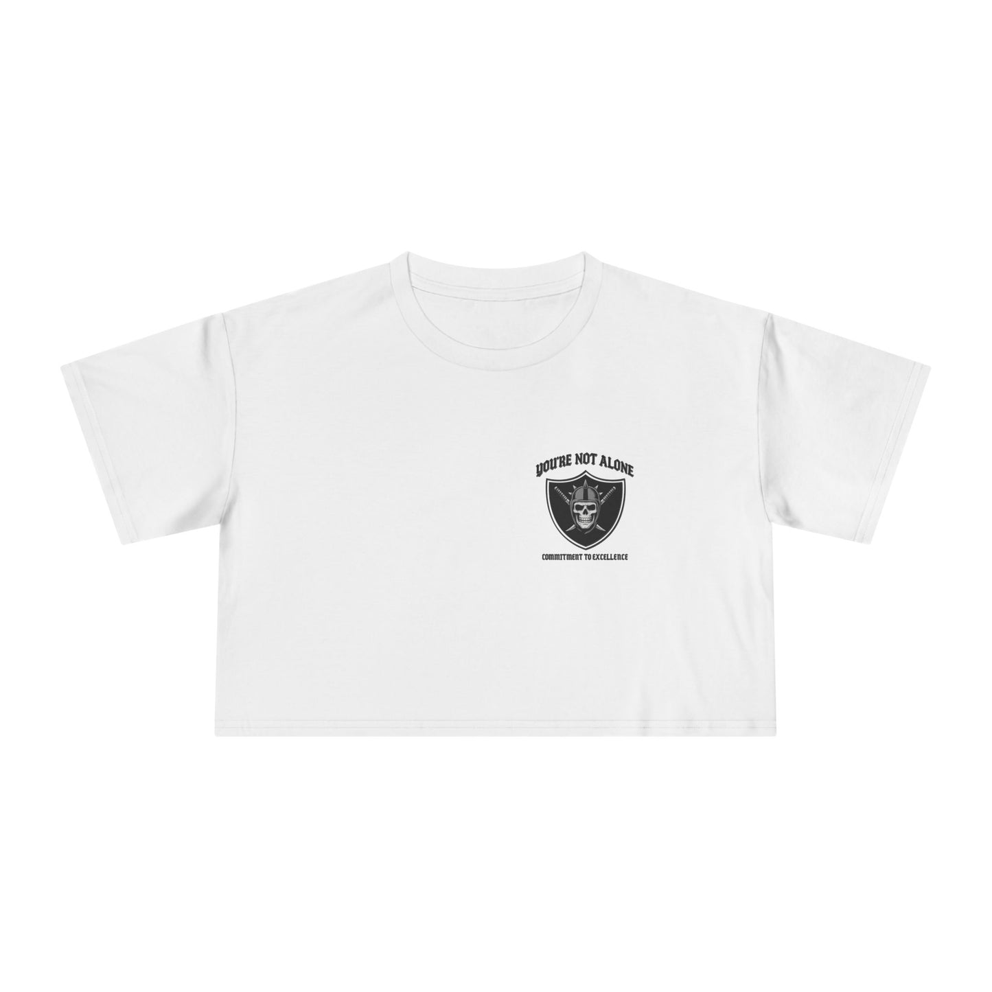 Commitment To Excellence Women's Crop Tee