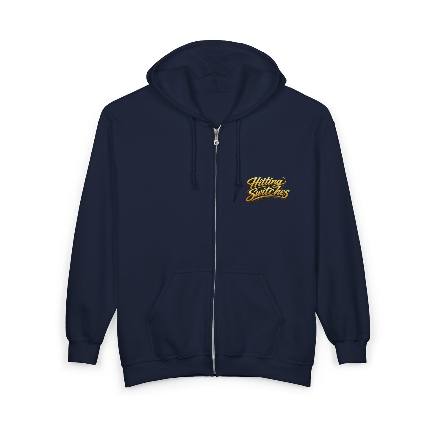 Hitting Switches Full Zip Up Hoodie