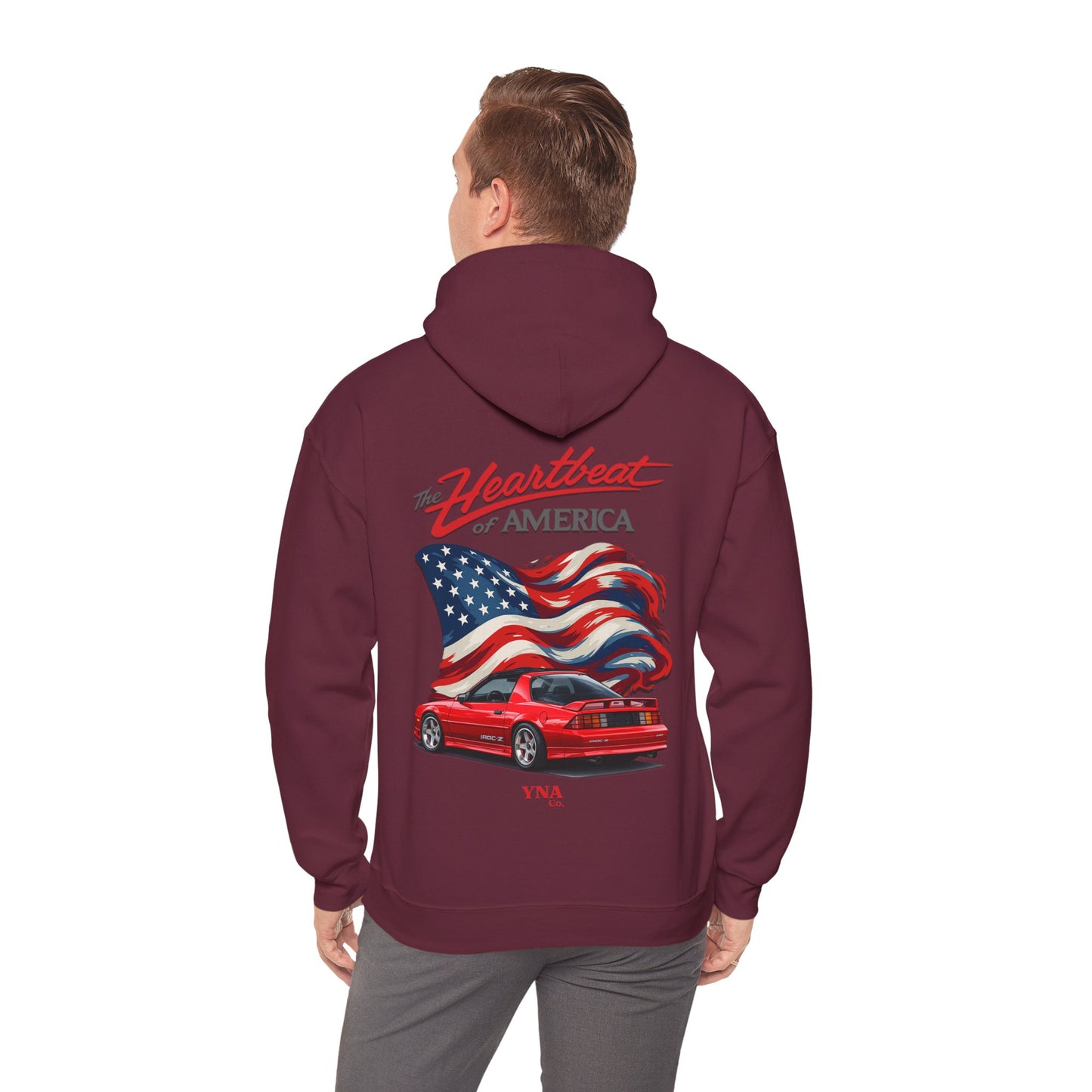The Heartbeat of America Hoodie IV