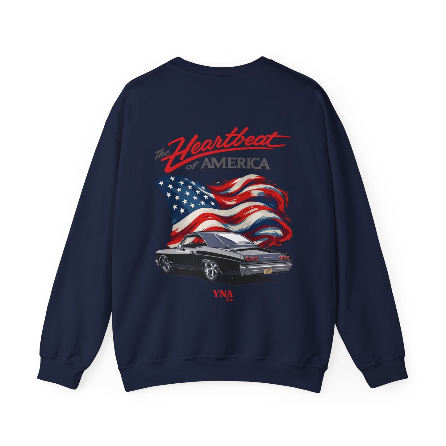 The Heartbeat of America Crewneck Sweatshirt