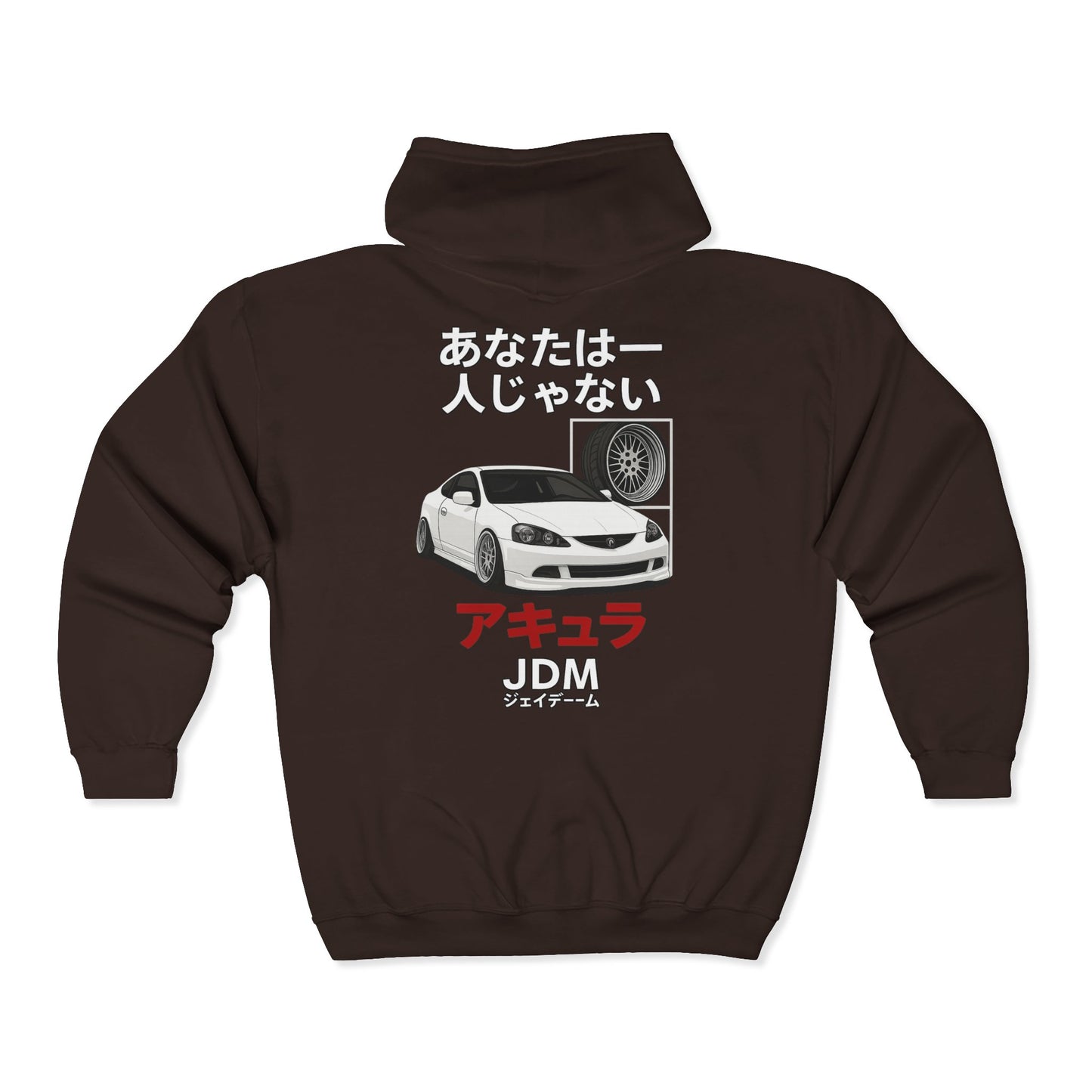 JDM Full Zip Up Hoodie - Limited Edition