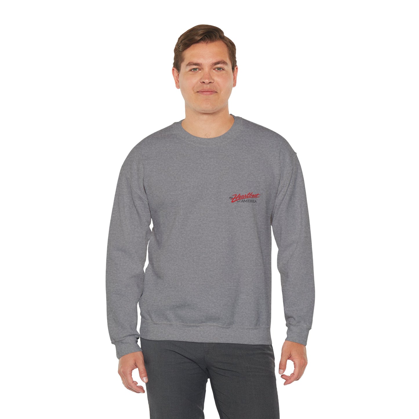 The Heartbeat of America II Crewneck Sweatshirt