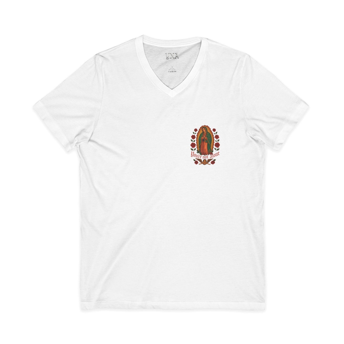 Lady of Guadalupe Women's V-Neck Tee
