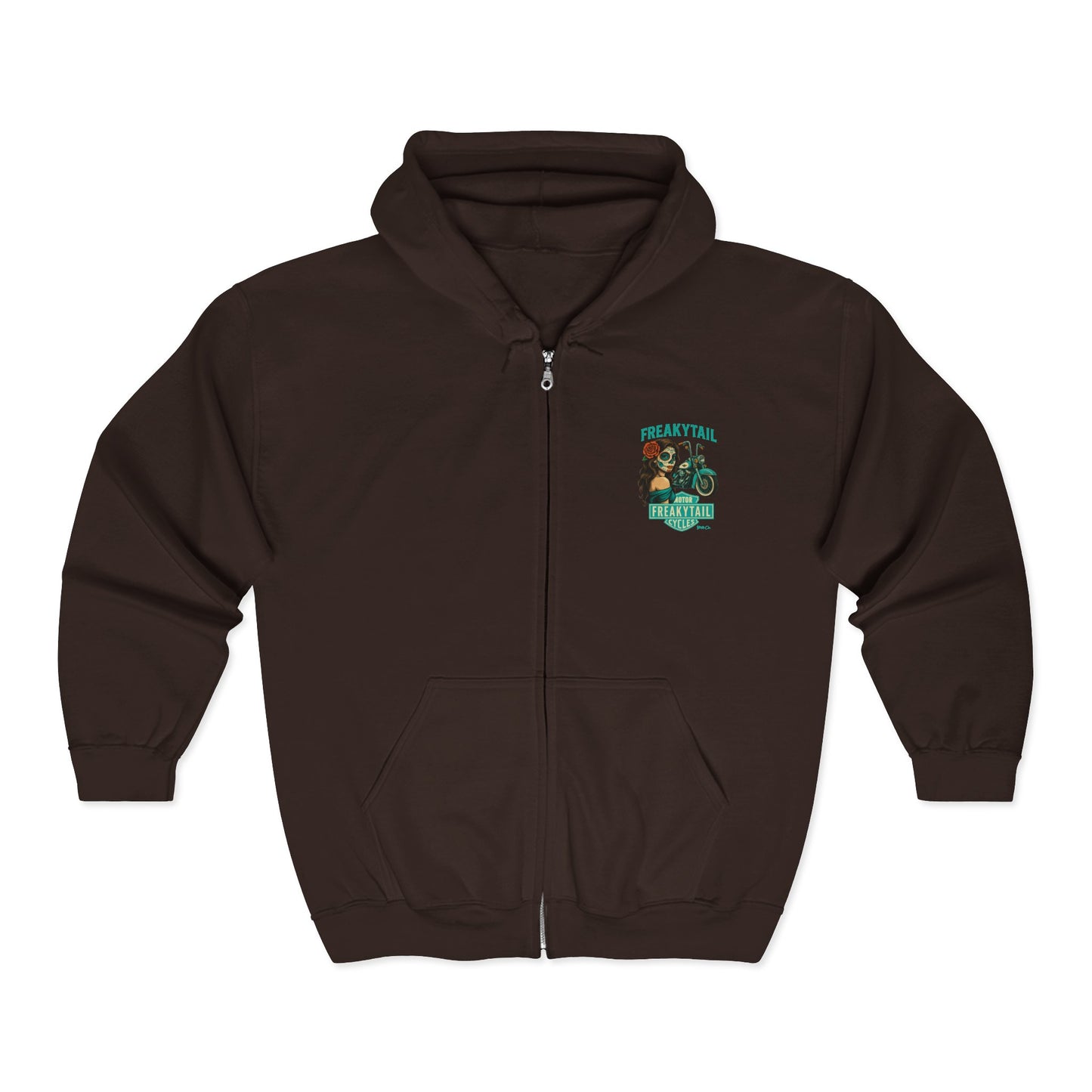 YNA x FREAKYTAIL Dias De Los Muertos  Full Zip Up Hoodie