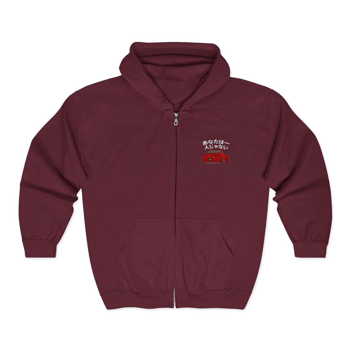 JDM Full Zip Up Hoodie