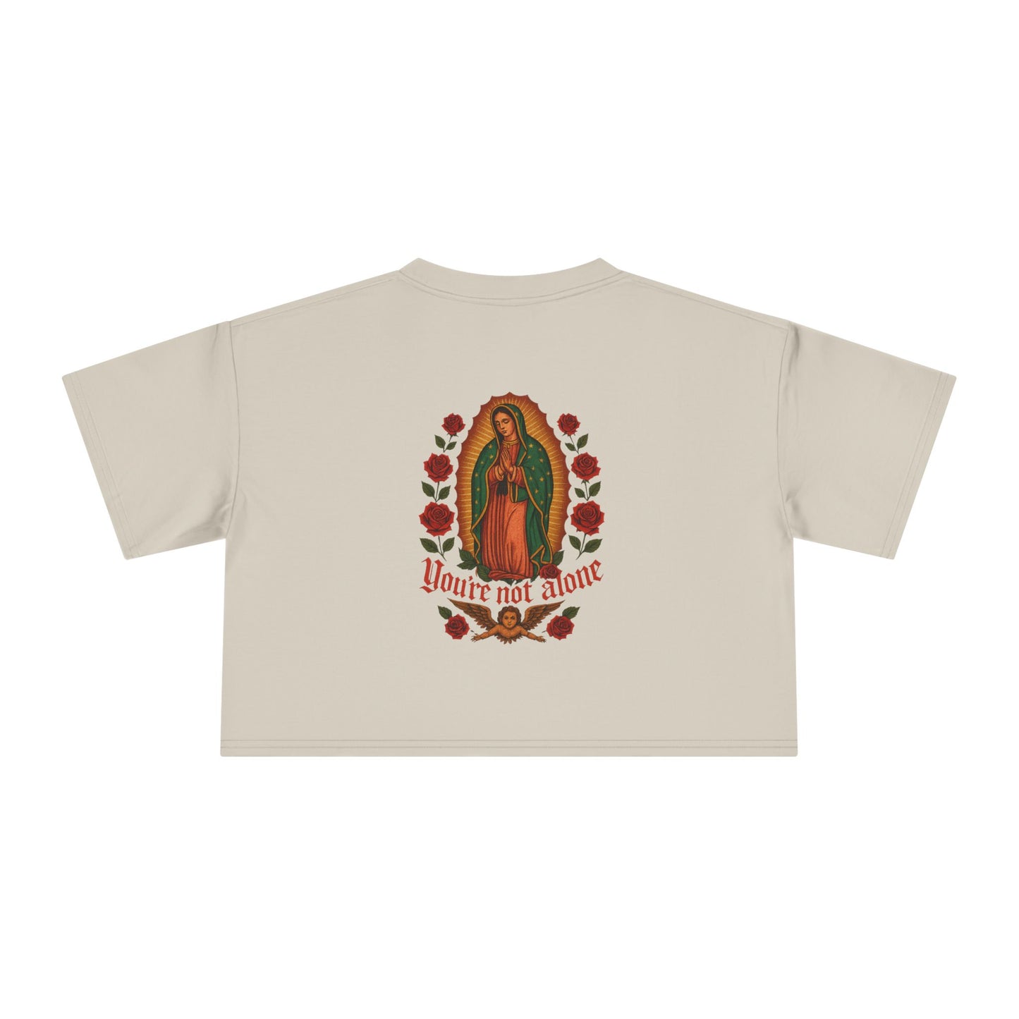 Lady of Guadalupe Women's Crop Tee