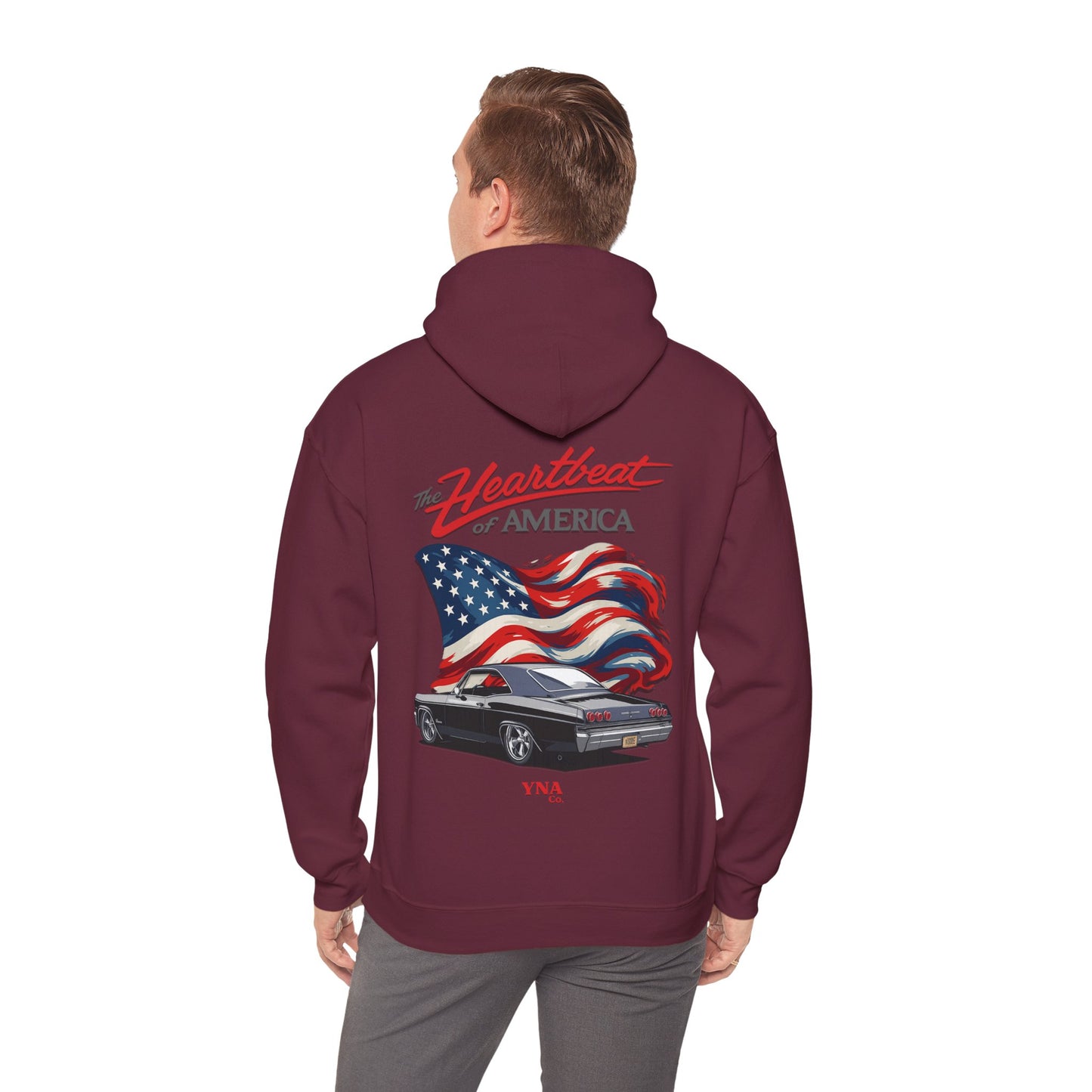 The Heartbeat of America Hoodie