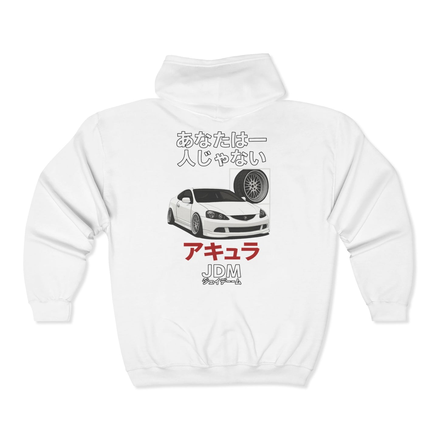 JDM Full Zip Up Hoodie - Limited Edition