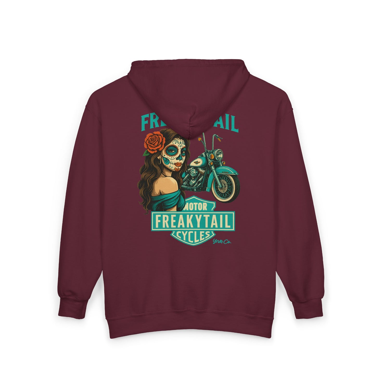 YNA x FREAKYTAIL Dias De Los Muertos  Full Zip Up Hoodie