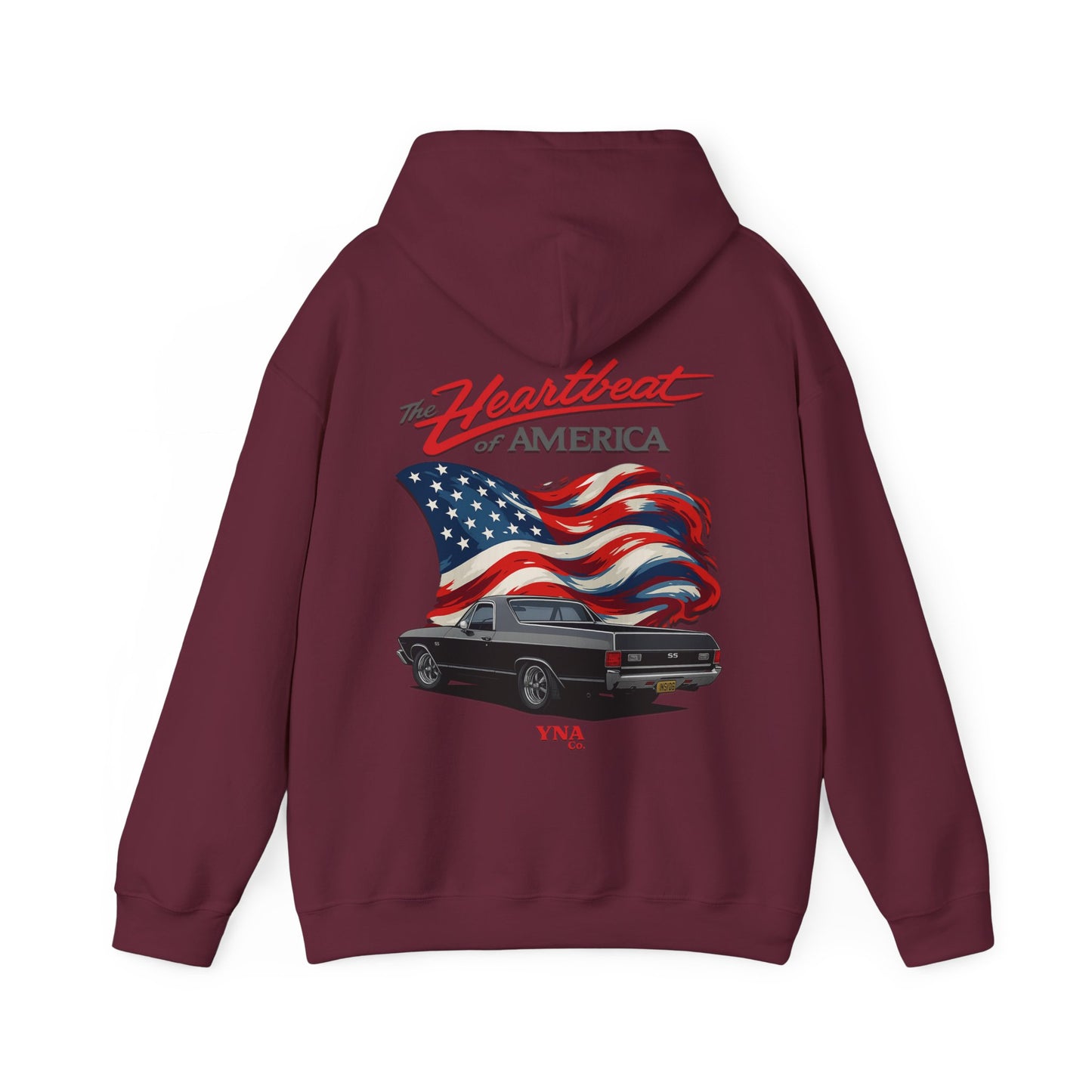 The Heartbeat of America II Hoodie