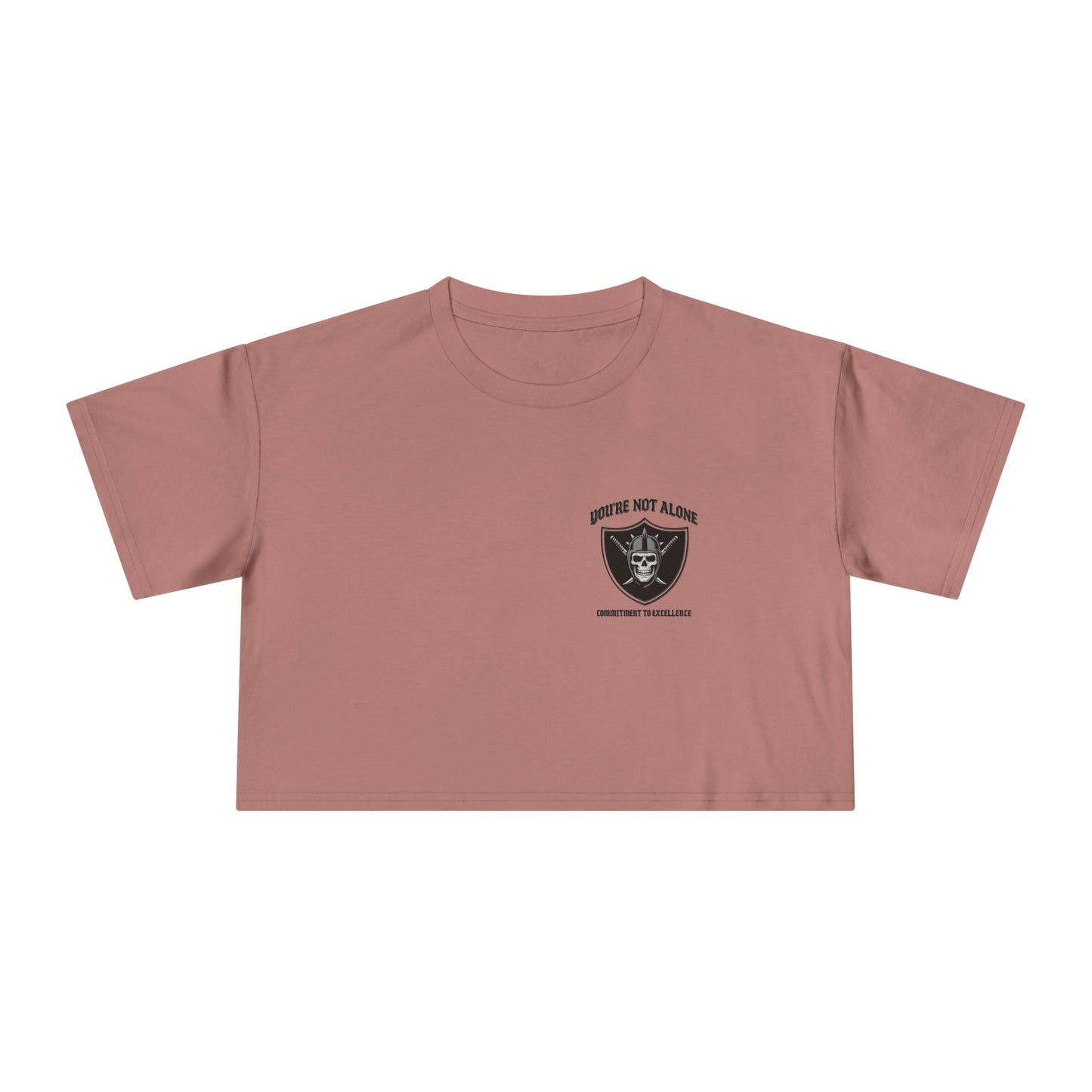 Commitment To Excellence Women's Crop Tee