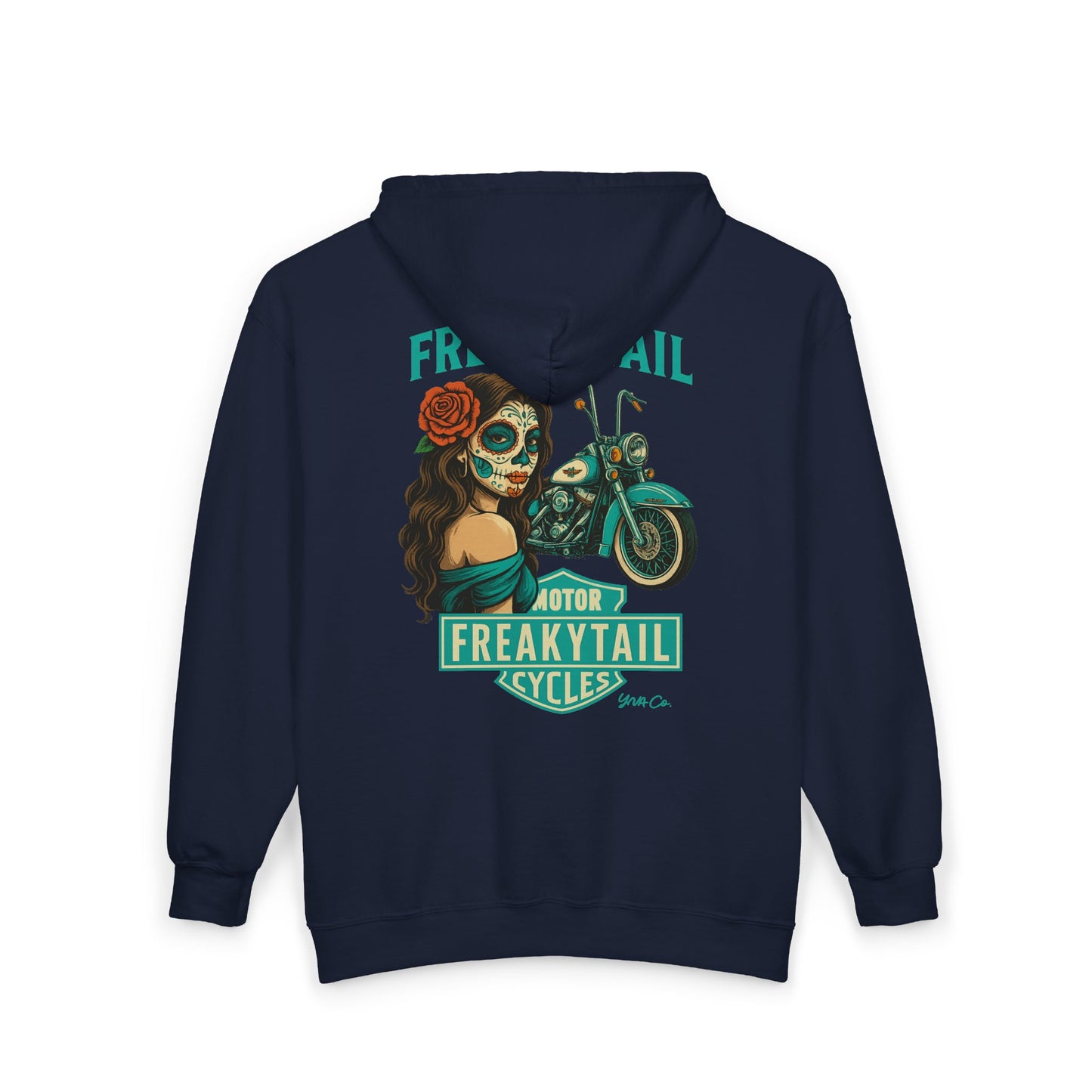 YNA x FREAKYTAIL Dias De Los Muertos  Full Zip Up Hoodie