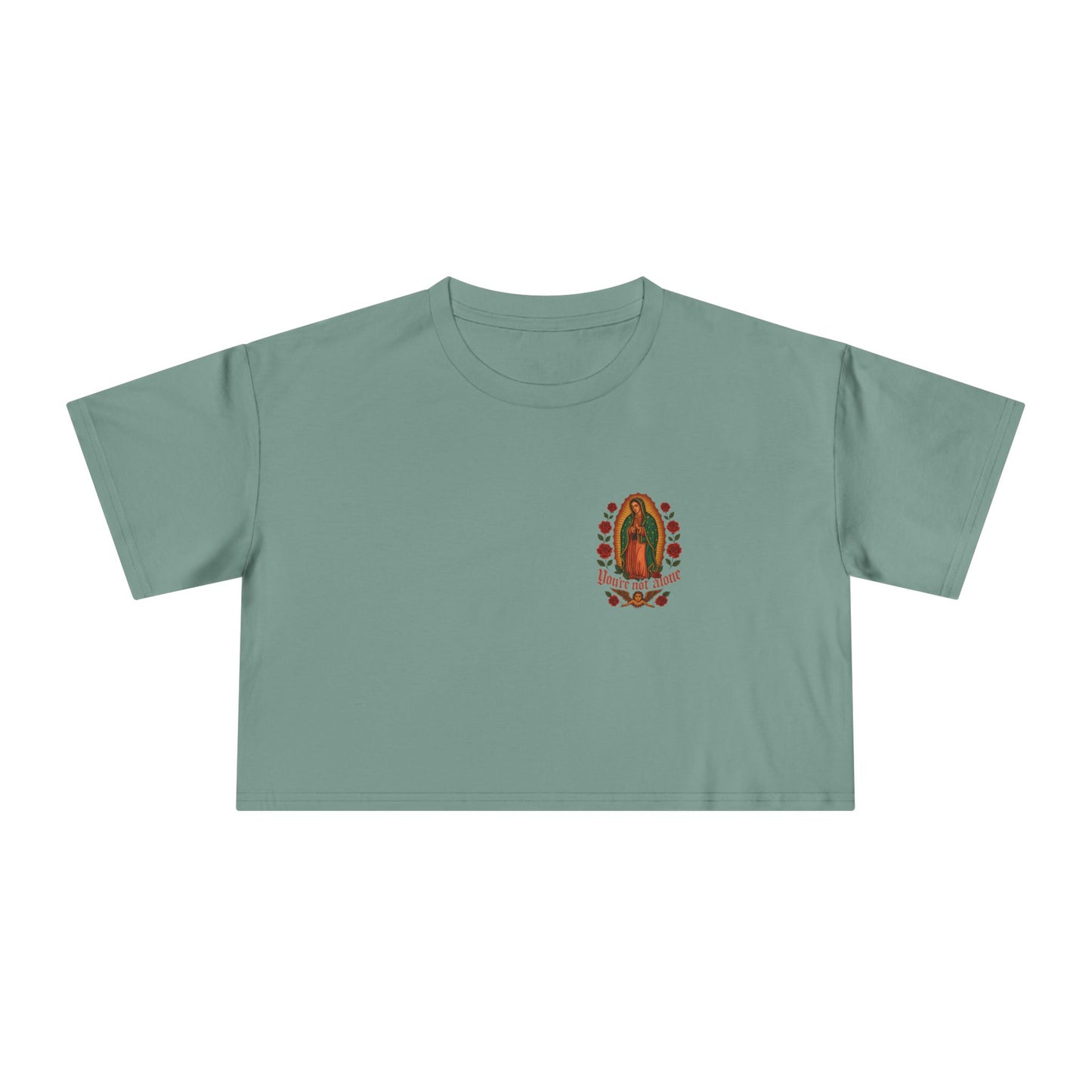 Lady of Guadalupe Women's Crop Tee