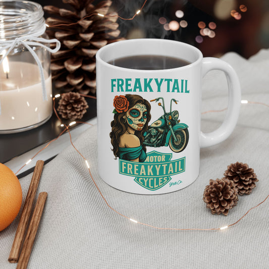 FREAKYTAIL Dias De Los Muertos Mug | For Coffee Lovers