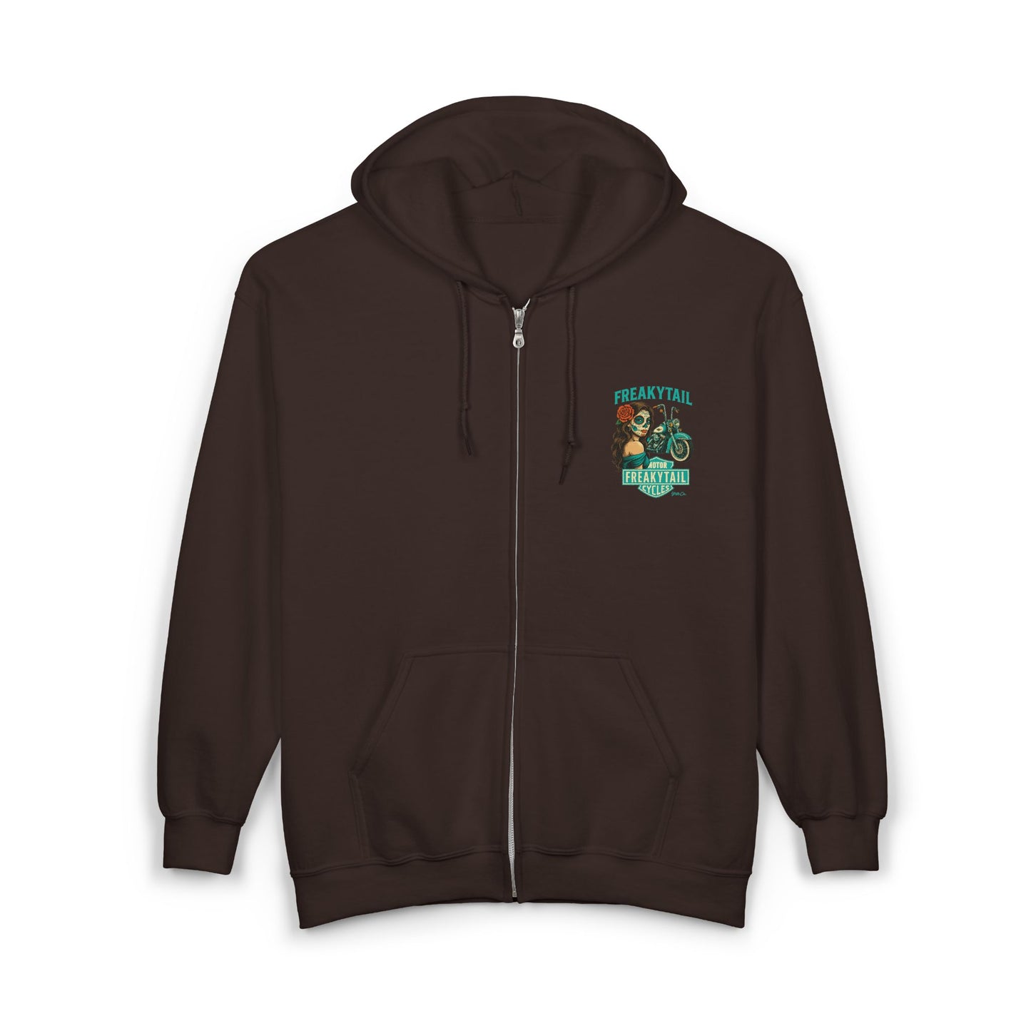 YNA x FREAKYTAIL Dias De Los Muertos  Full Zip Up Hoodie