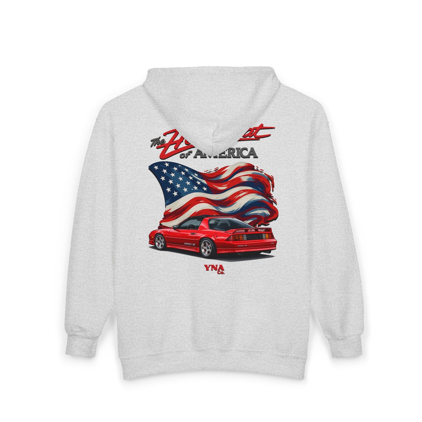 The Heartbeat of America IV Full Zip Up Hoodie