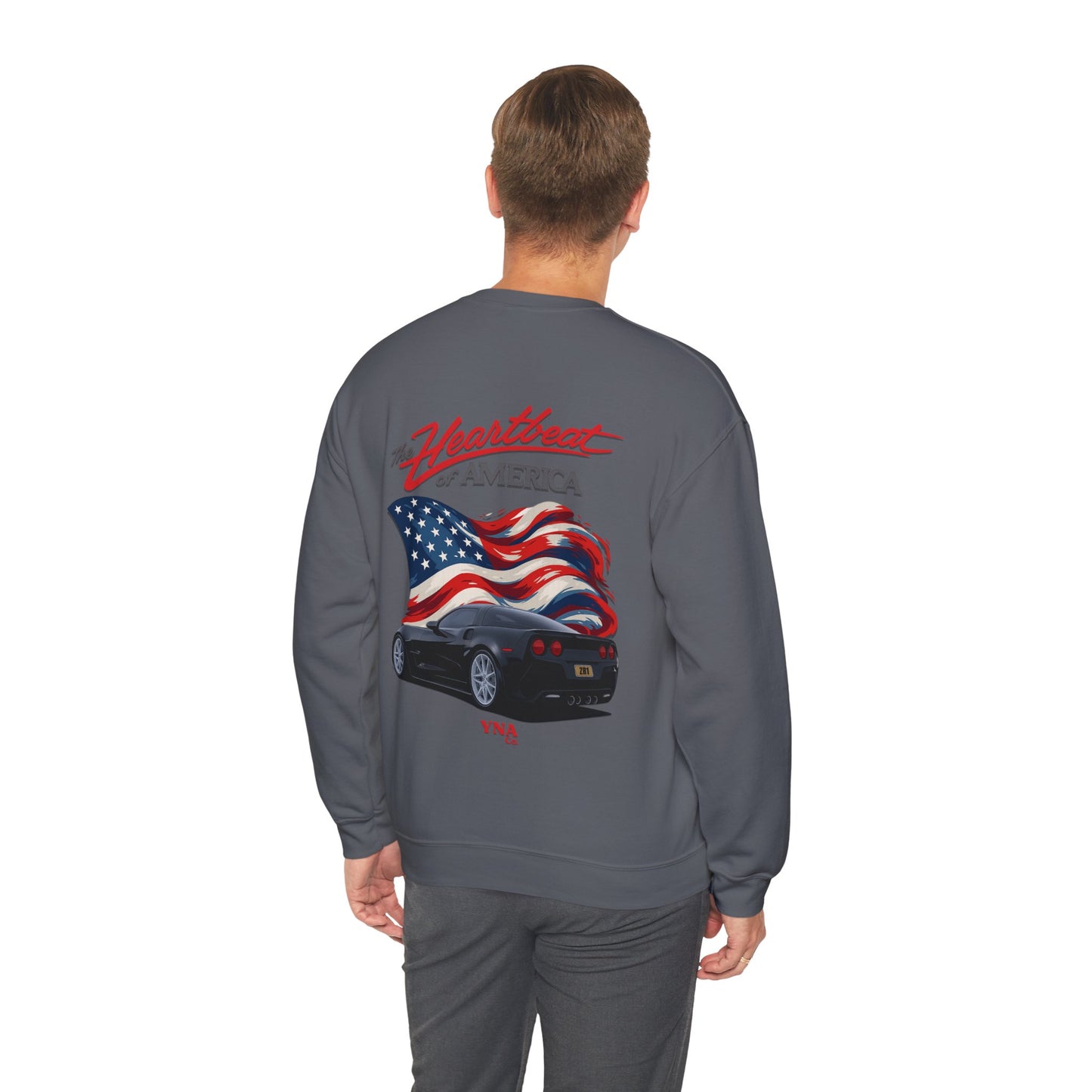 The Heartbeat of America III Crewneck Sweatshirt